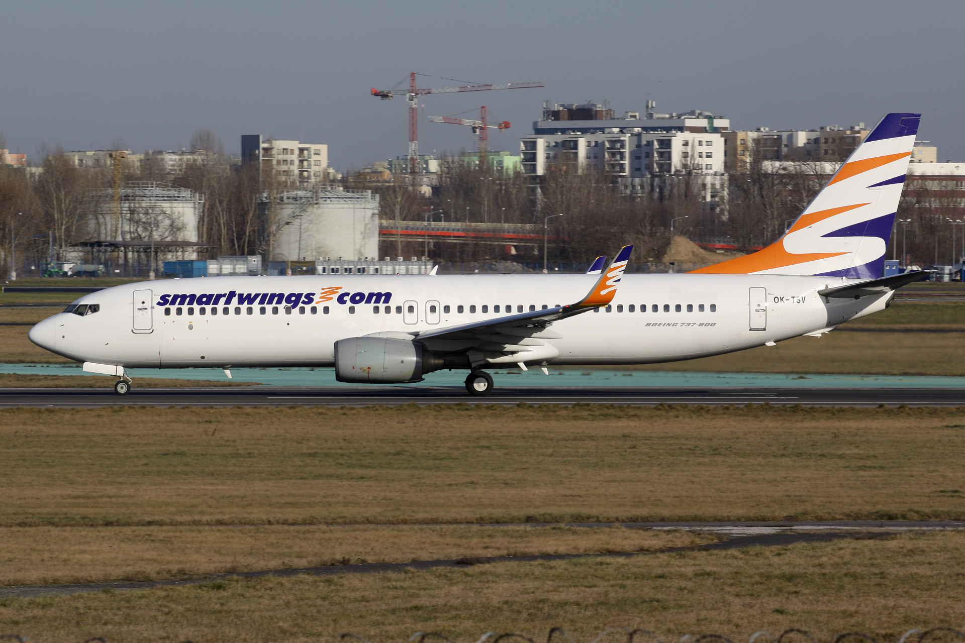 OK-TSV (Samoloty » Spotting na EPWA » Boeing 737-800 » SmartWings)