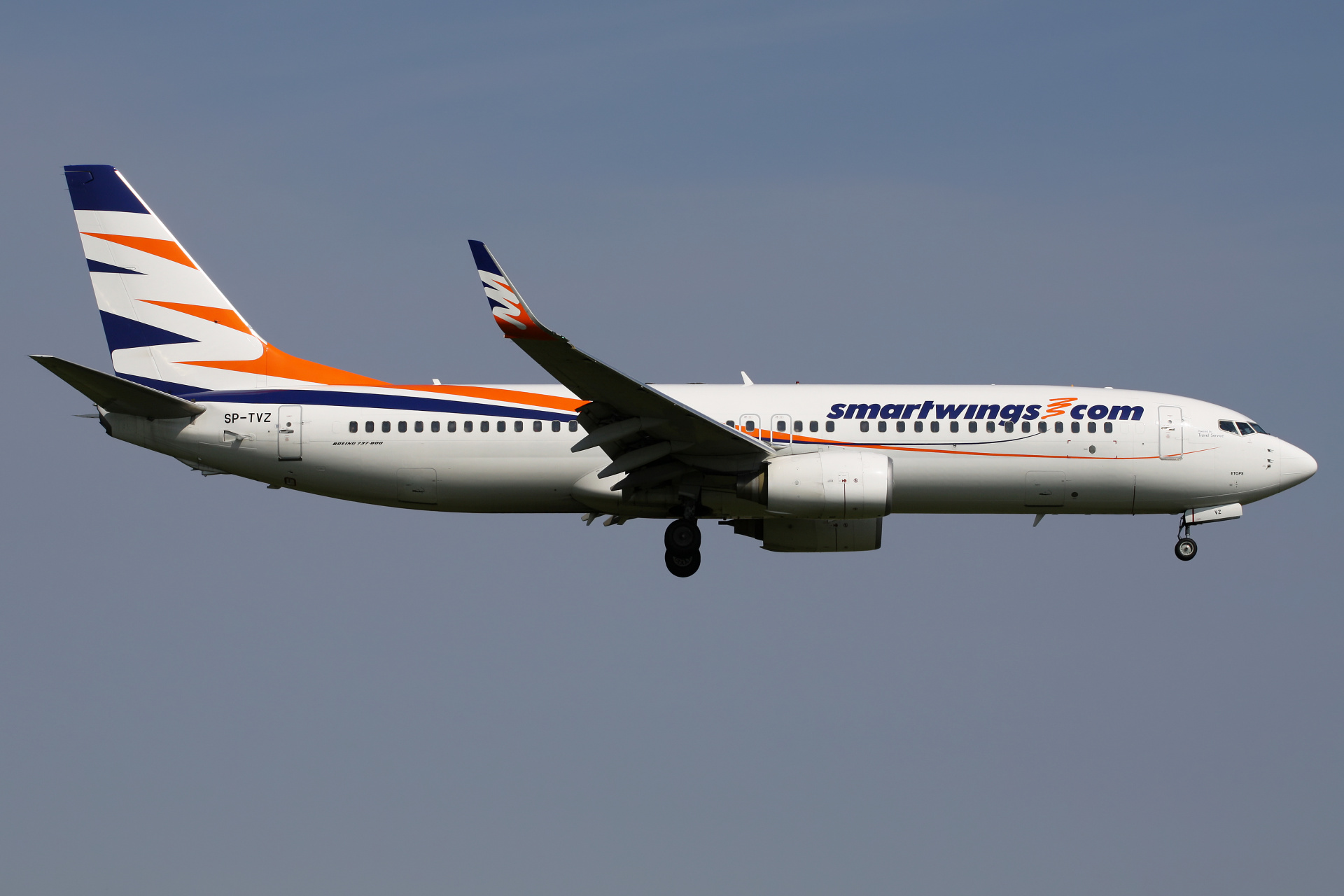 SP-TVZ (Aircraft » EPWA Spotting » Boeing 737-800 » SmartWings)