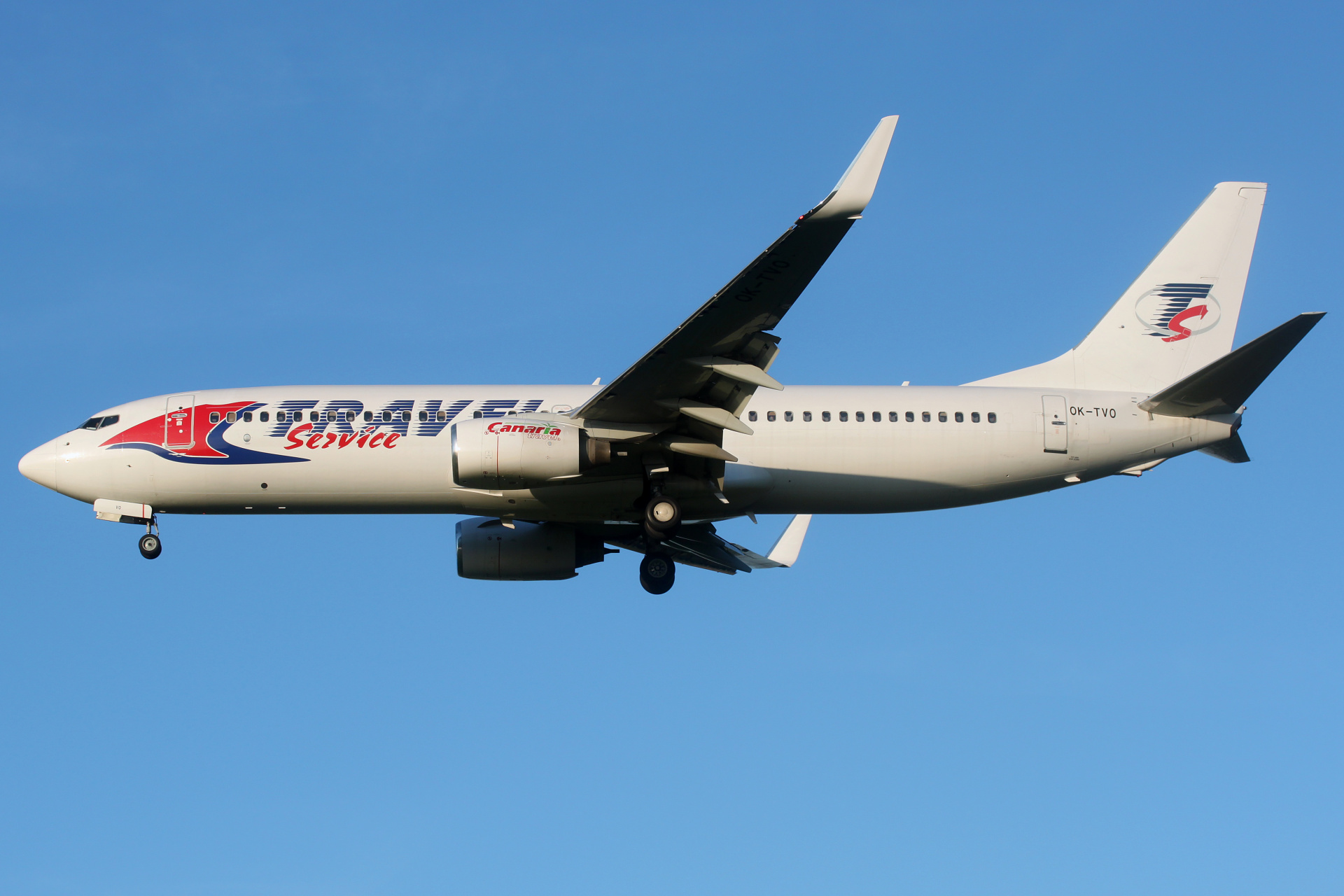 OK-TVO (Aircraft » EPWA Spotting » Boeing 737-800 » Travel Service Airlines)