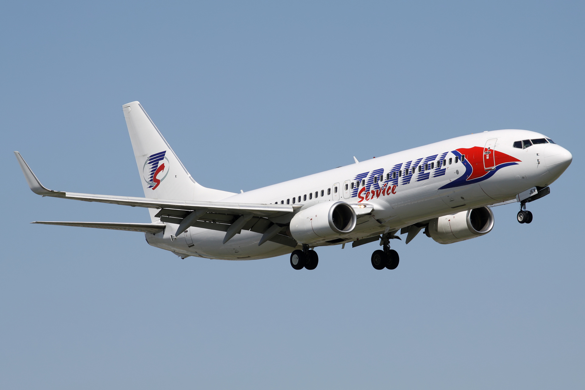 OM-JEX (AirExplore) (Samoloty » Spotting na EPWA » Boeing 737-800 » Travel Service Airlines)