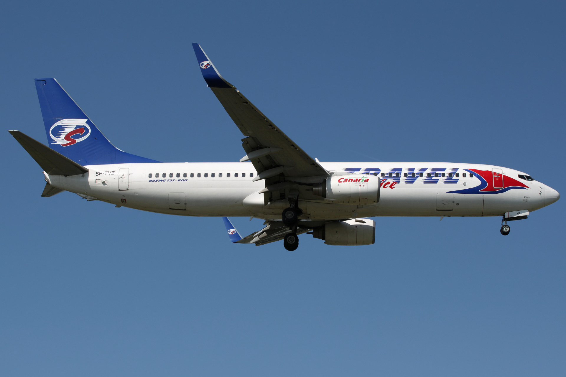 SP-TVZ, Travel Service Polska (Aircraft » EPWA Spotting » Boeing 737-800 » Travel Service Airlines)