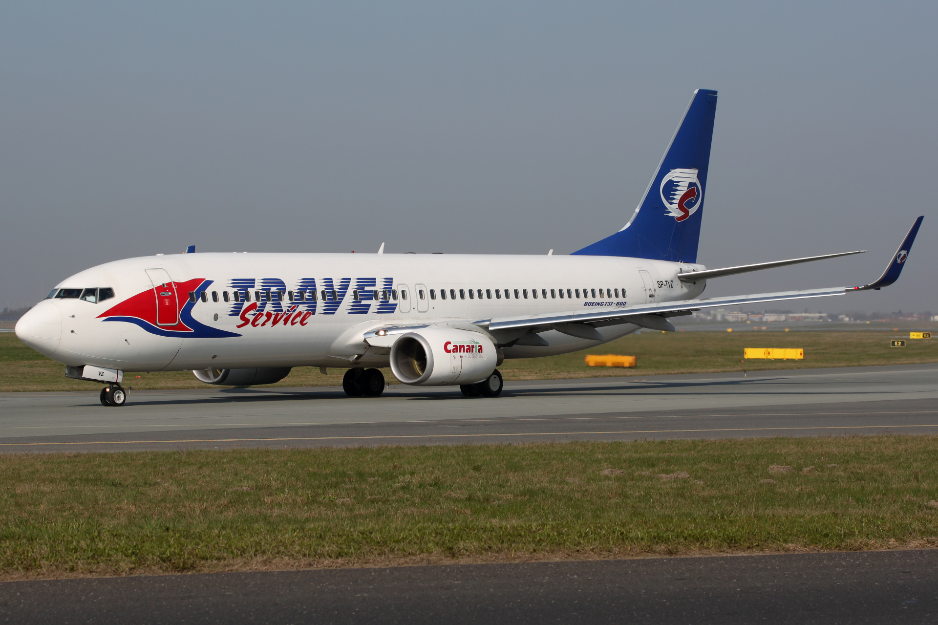 SP-TVZ, Travel Service Polska (Samoloty » Spotting na EPWA » Boeing 737-800 » Travel Service Airlines)