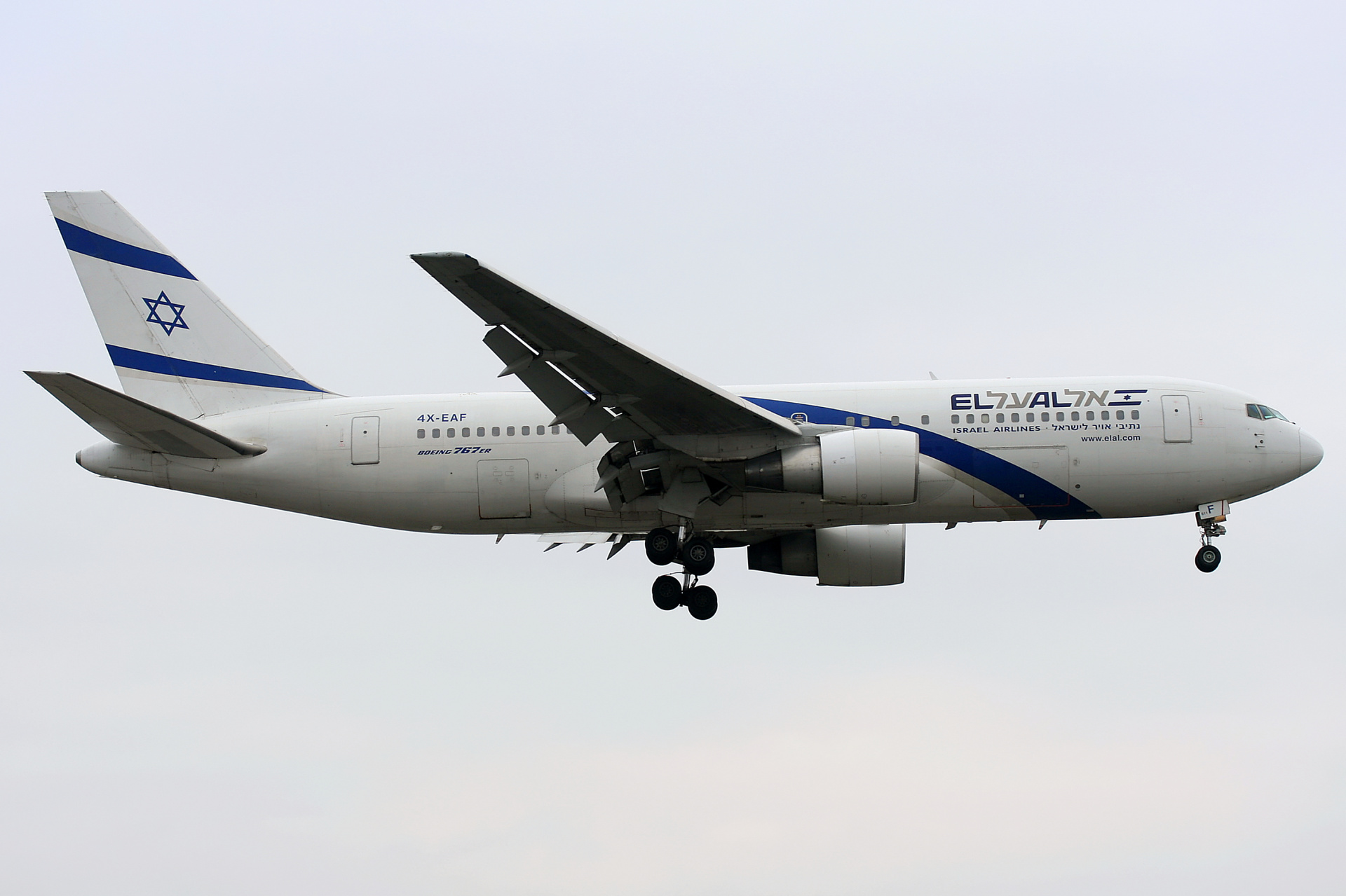 4X-EAF, El Al Israel Airlines (Aircraft » EPWA Spotting » Boeing 767-200)