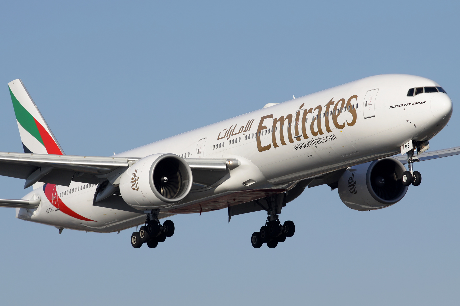 A6-EBS (Aircraft » EPWA Spotting » Boeing 777-300ER » Emirates)