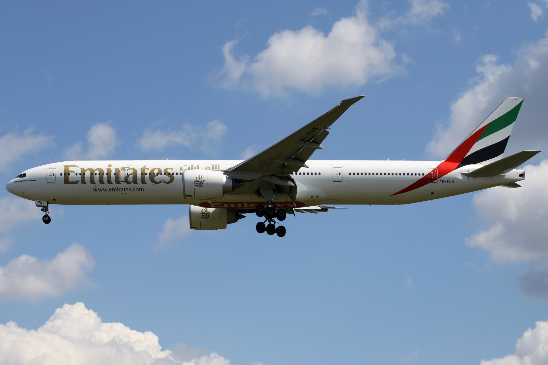 A6-ENN (Aircraft » EPWA Spotting » Boeing 777-300ER » Emirates)