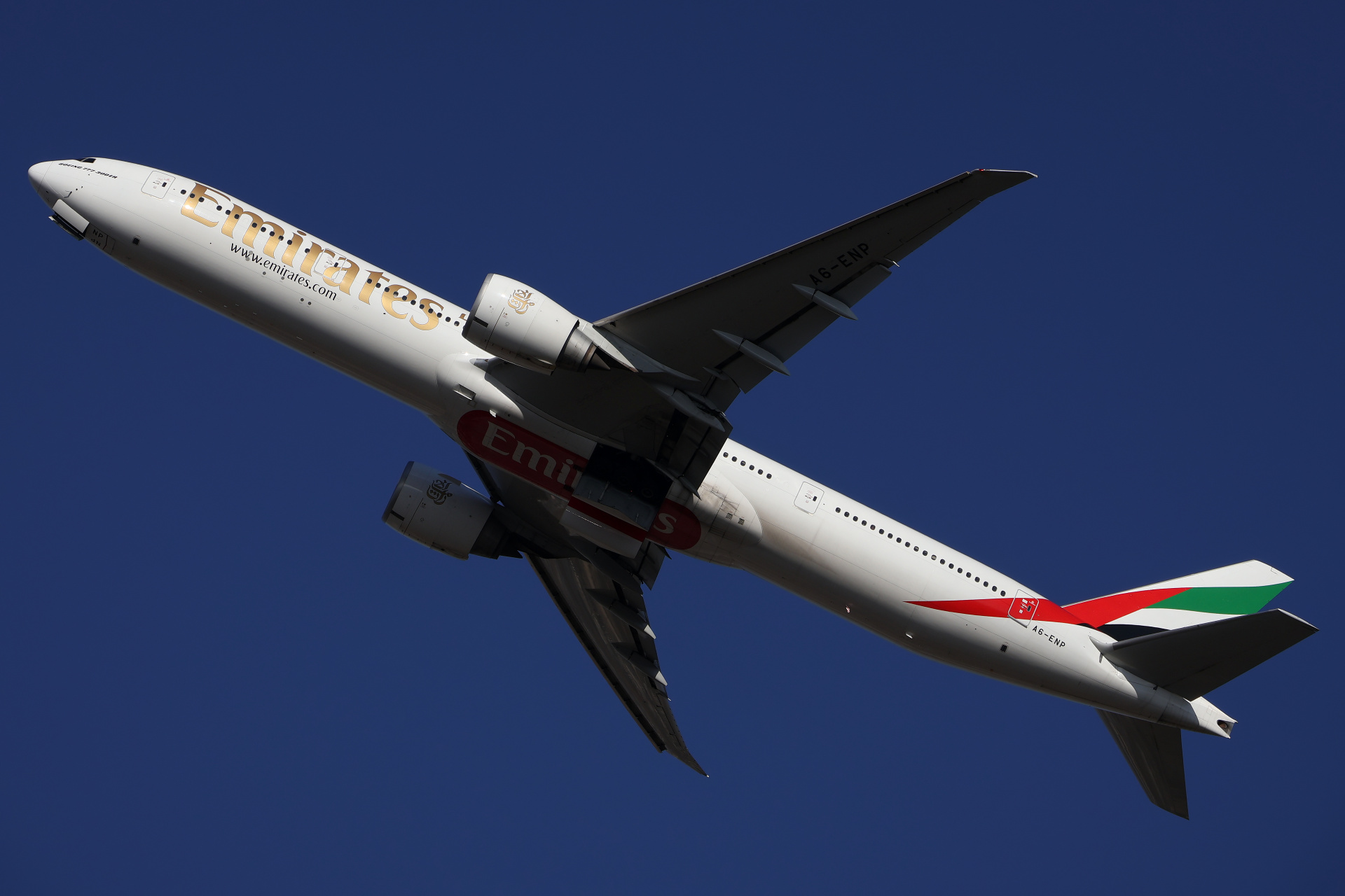A6-ENP (Samoloty » Spotting na EPWA » Boeing 777-300ER » Emirates)