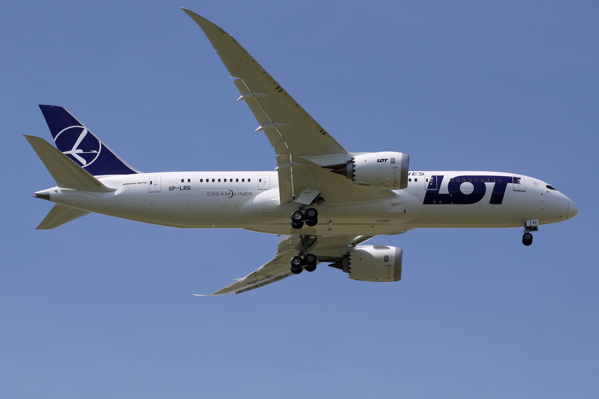 SP-LRG (Aircraft » EPWA Spotting » Boeing 787-8 Dreamliner » LOT Polish Airlines)