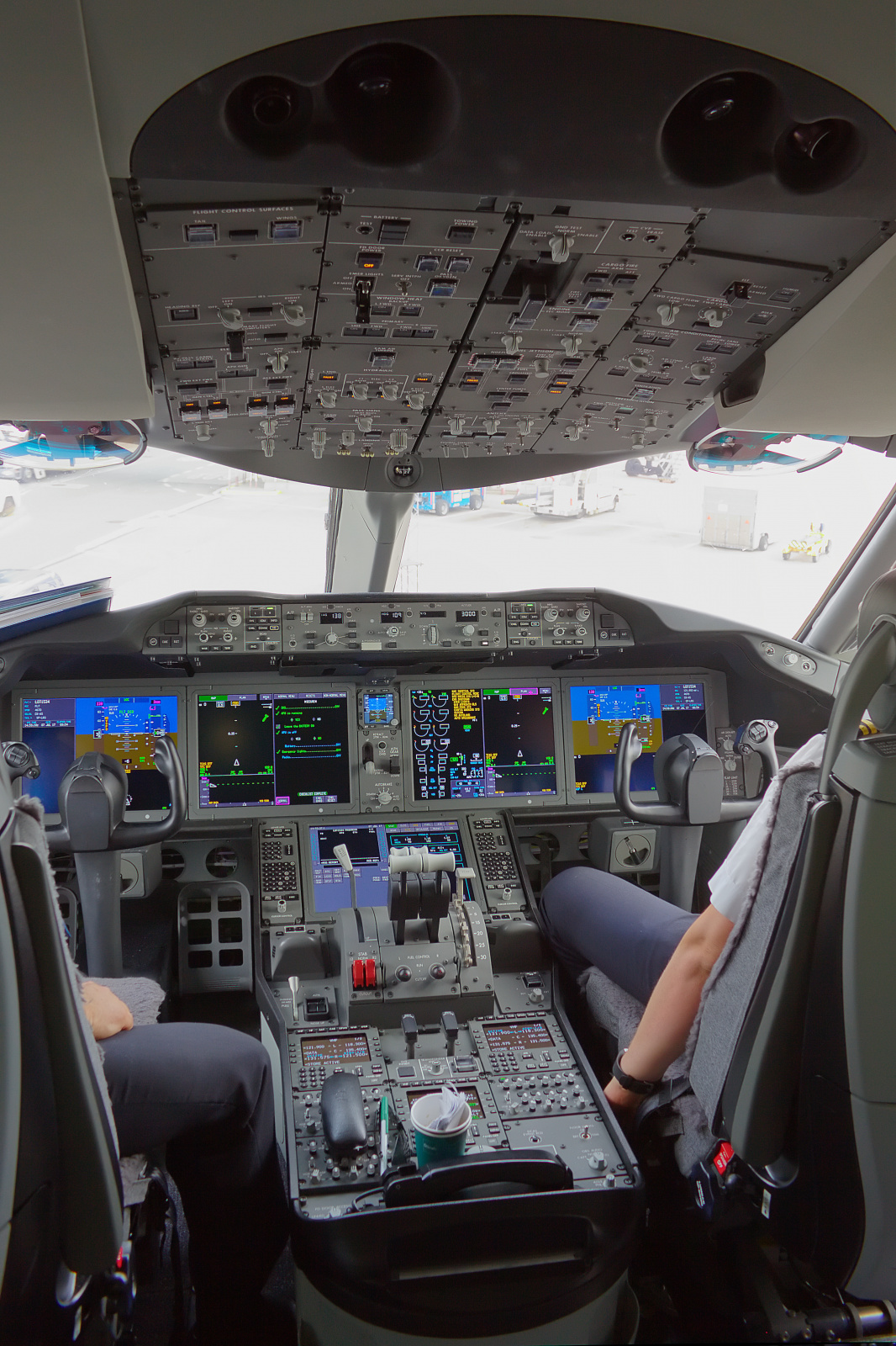 SP-LRG - cockpit (Aircraft » EPWA Spotting » Boeing 787-8 Dreamliner » LOT Polish Airlines)