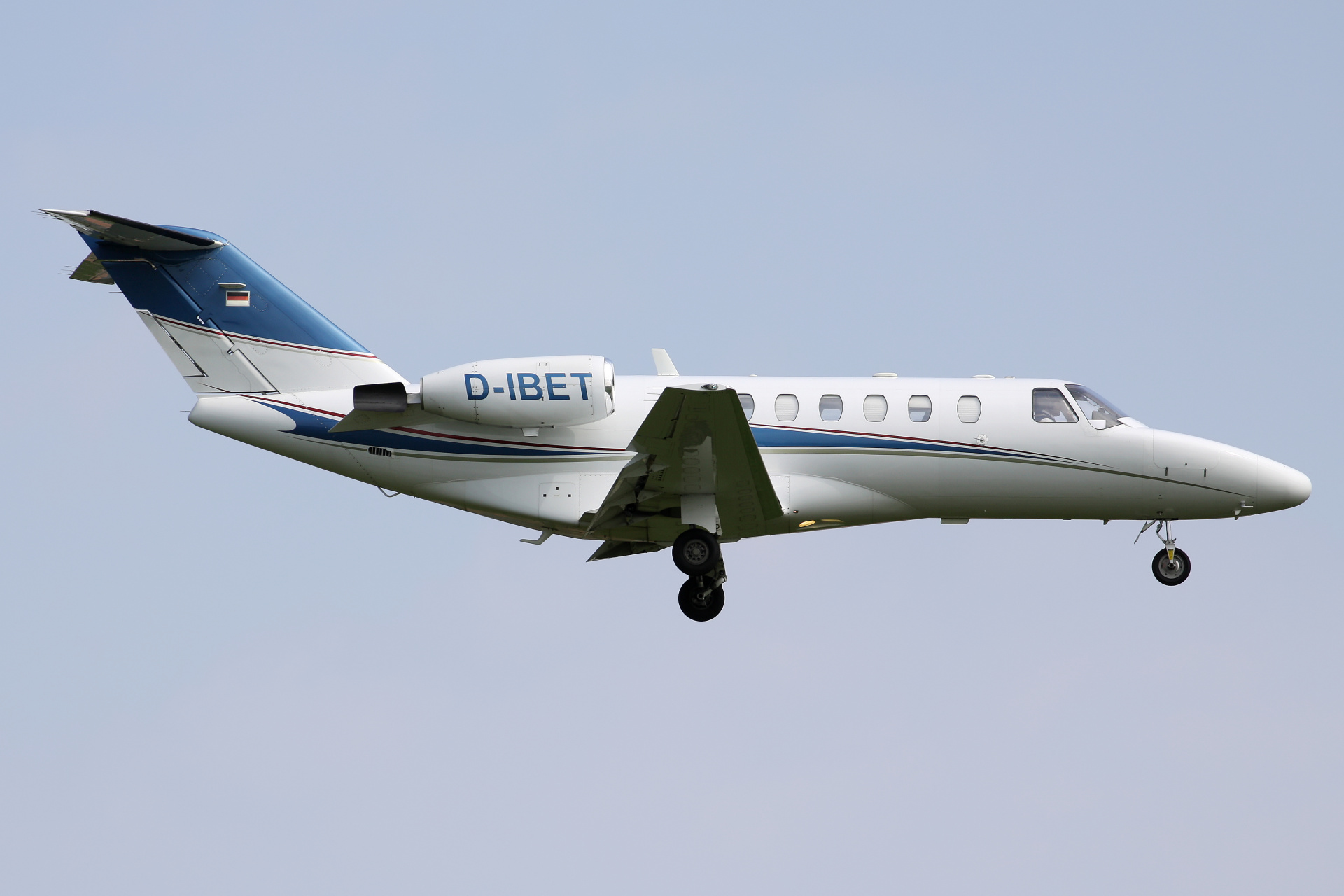 D-IBET, ProAir Aviation (Samoloty » Spotting na EPWA » Cessna 525 (CitationJet) i pochodne wersje » 525A Citation CJ2 (CitationJet 2))