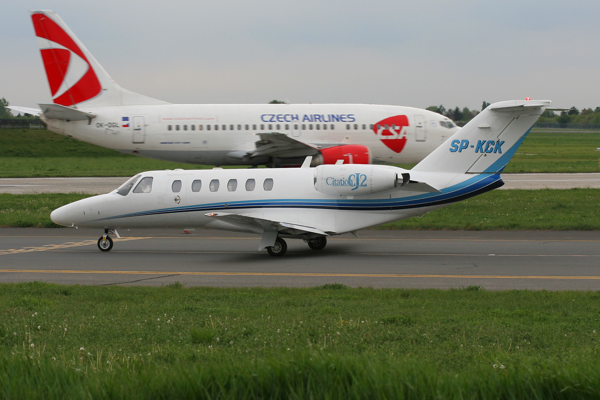 SP-KCK, Jet Service (Samoloty » Spotting na EPWA » Cessna 525 (CitationJet) i pochodne wersje » 525A Citation CJ2 (CitationJet 2))