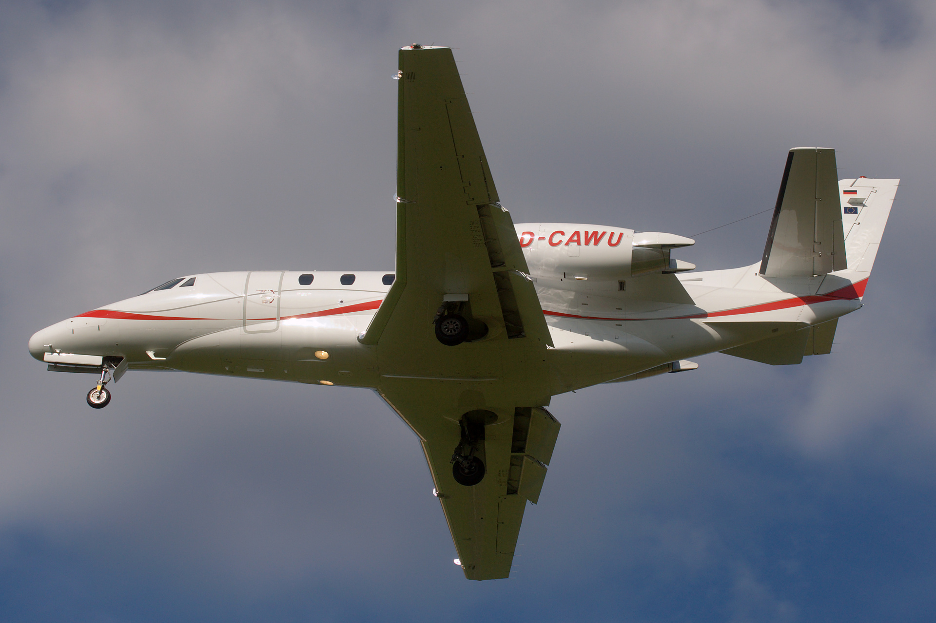 Citation XLS, D-CAWU, Würth Aviation (Samoloty » Spotting na EPWA » Cessna 560XL)