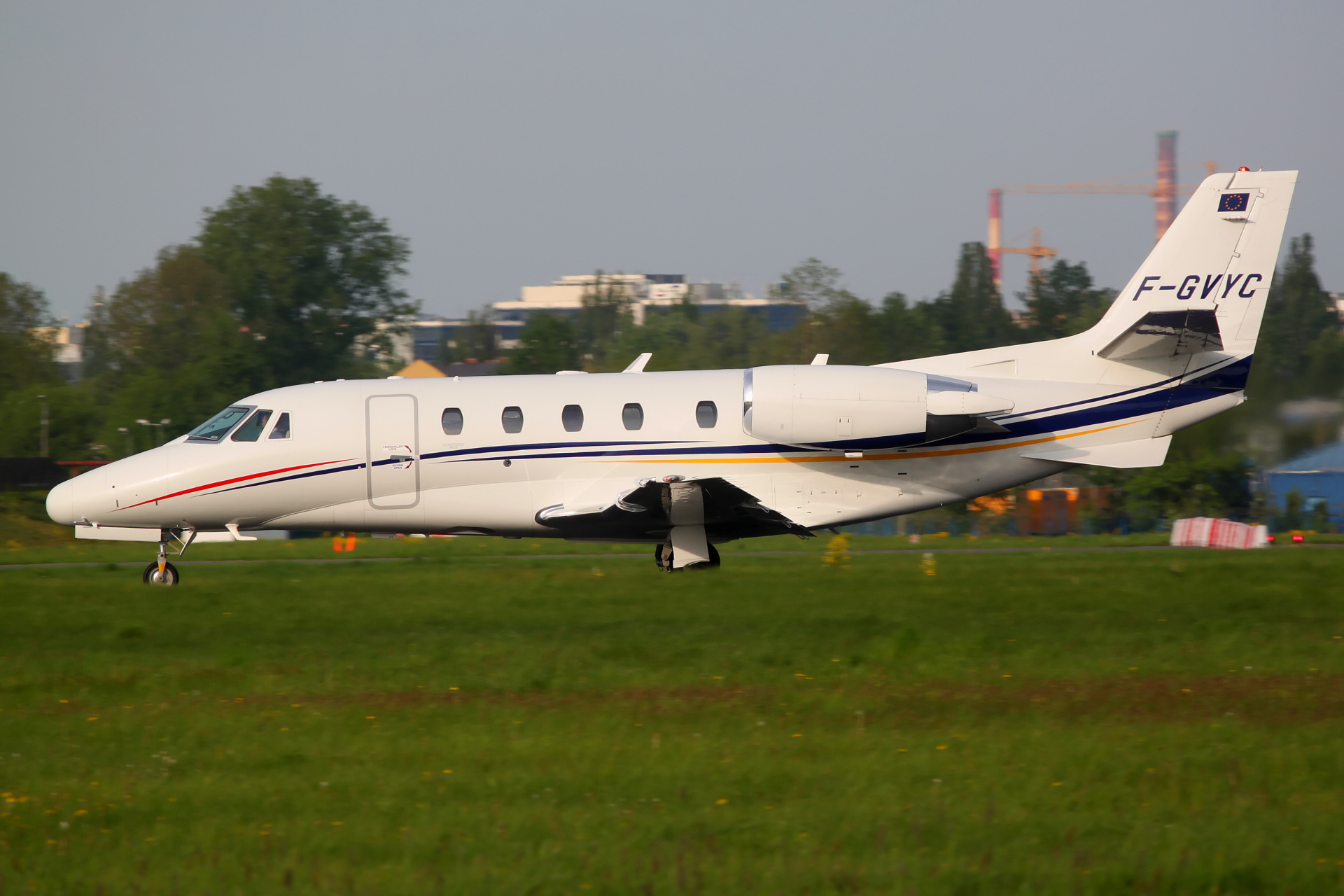 Citation XLS, F-GVYC, Lyreco SAS (Aircraft » EPWA Spotting » Cessna 560XL)