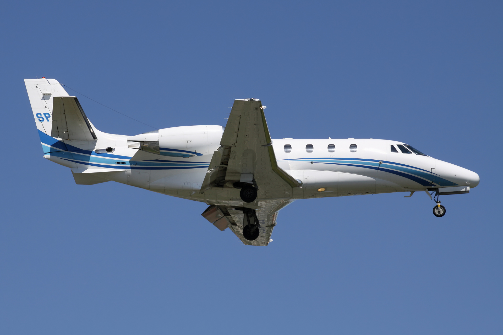 Citation XLS, SP-KCS, Jet Story (Samoloty » Spotting na EPWA » Cessna 560XL)