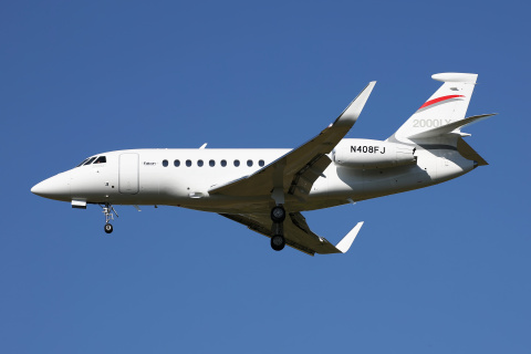 2000LXS, N408FJ, Dassault Falcon Jet