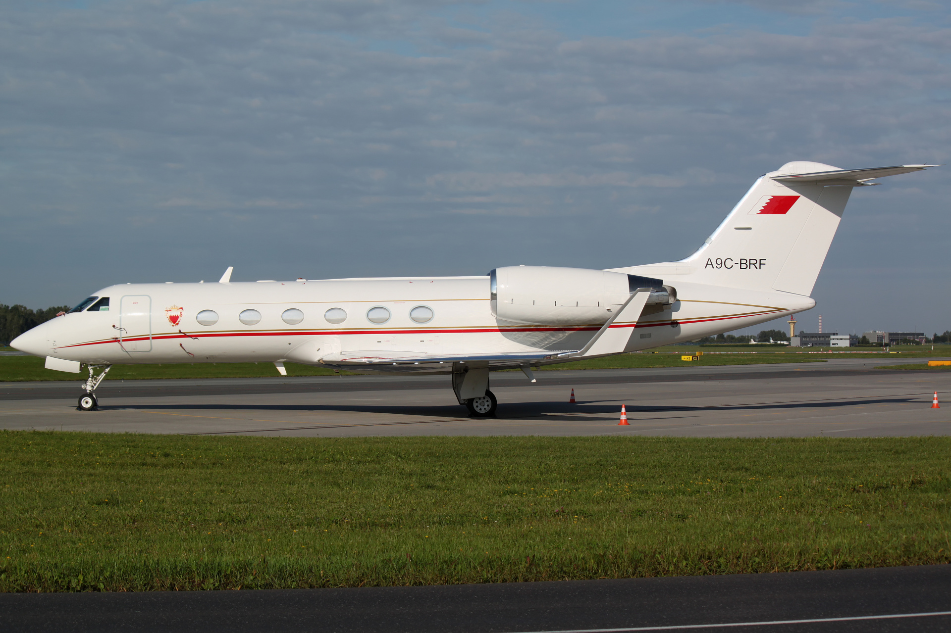 G IV-SP, A9C-BRF, Bahrain Royal Flight (Aircraft » EPWA Spotting » Gulfstream IV)