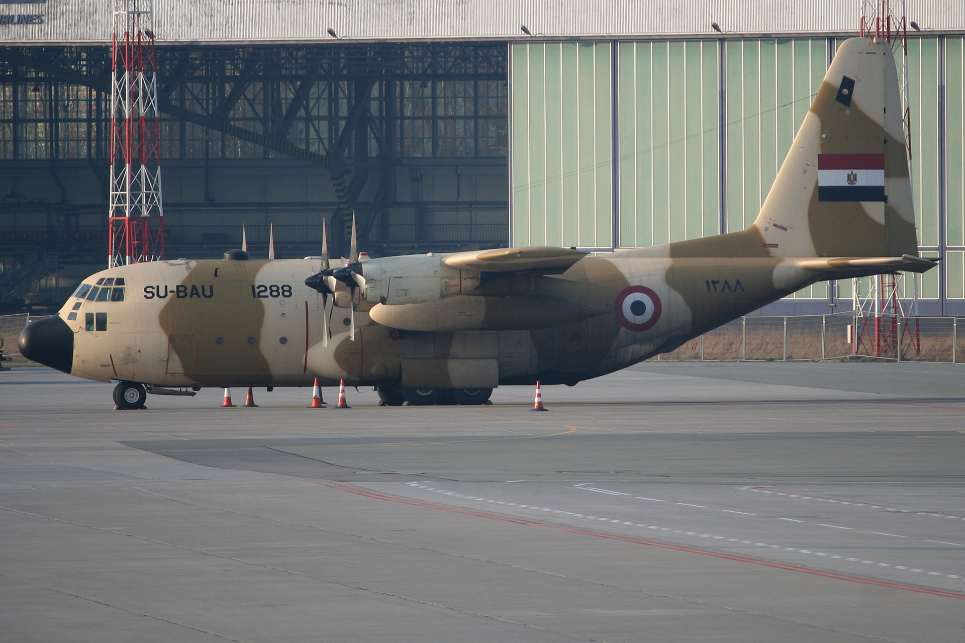 C-130H, SU-BAU, Egypt Air Force (Aircraft » EPWA Spotting » Lockheed C-130 Hercules)