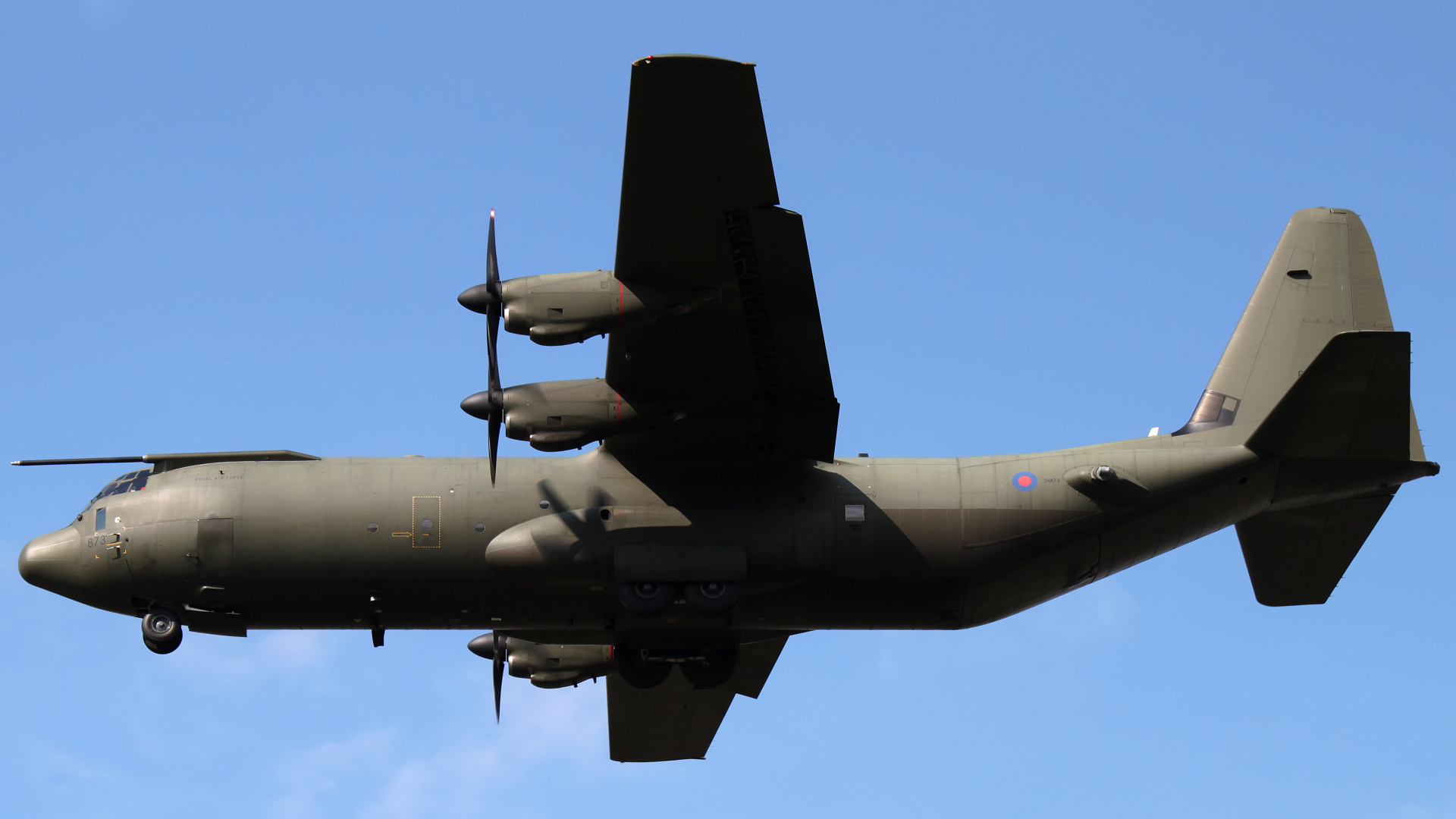 C-130J-30 Hercules C.4, ZH873, Royal Air Force (Aircraft » EPWA Spotting » Lockheed C-130 Hercules)