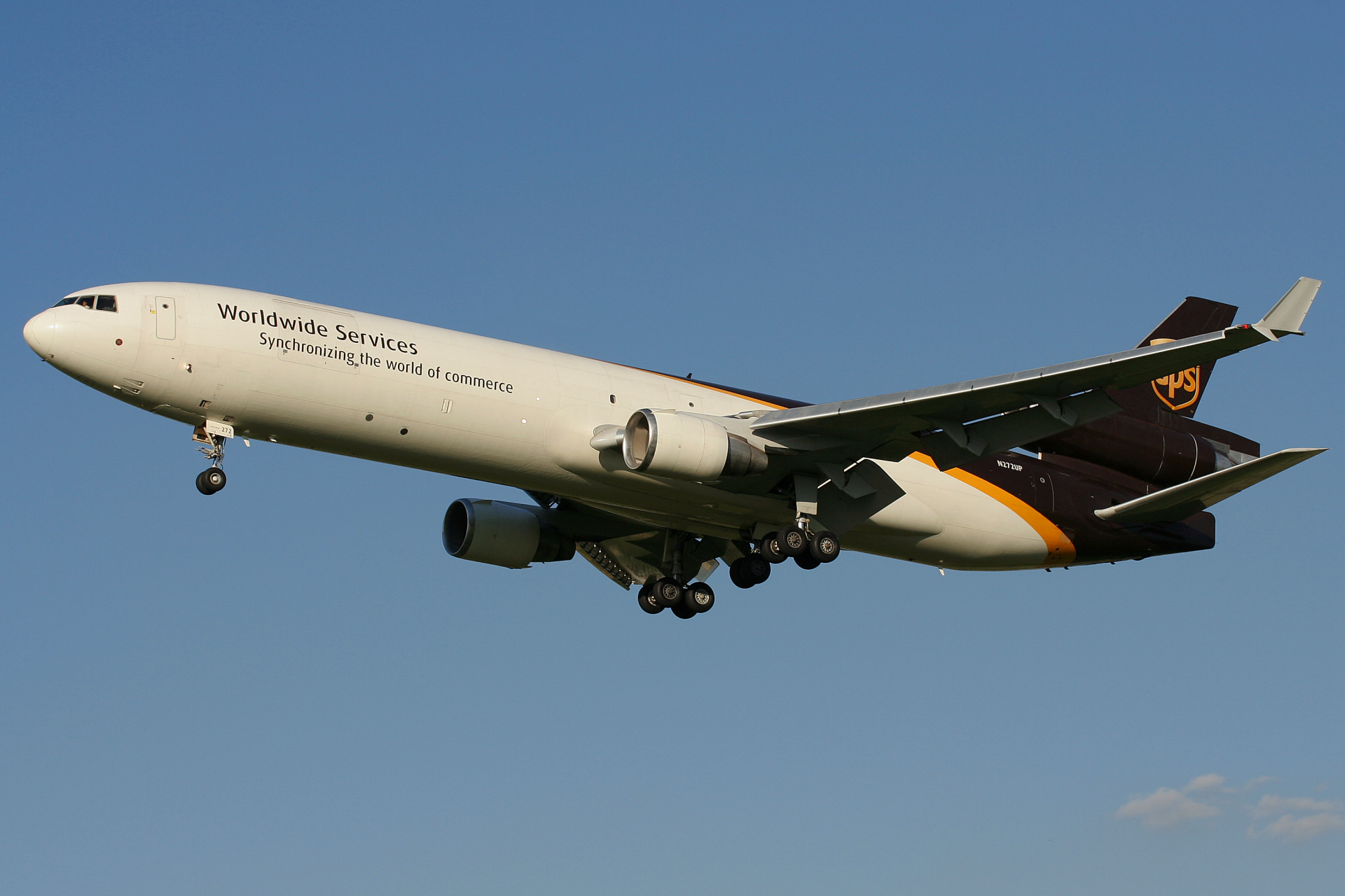 N272UP, United Parcel Service (UPS) Airlines (Aircraft » EPWA Spotting » McDonnell Douglas MD-11F)