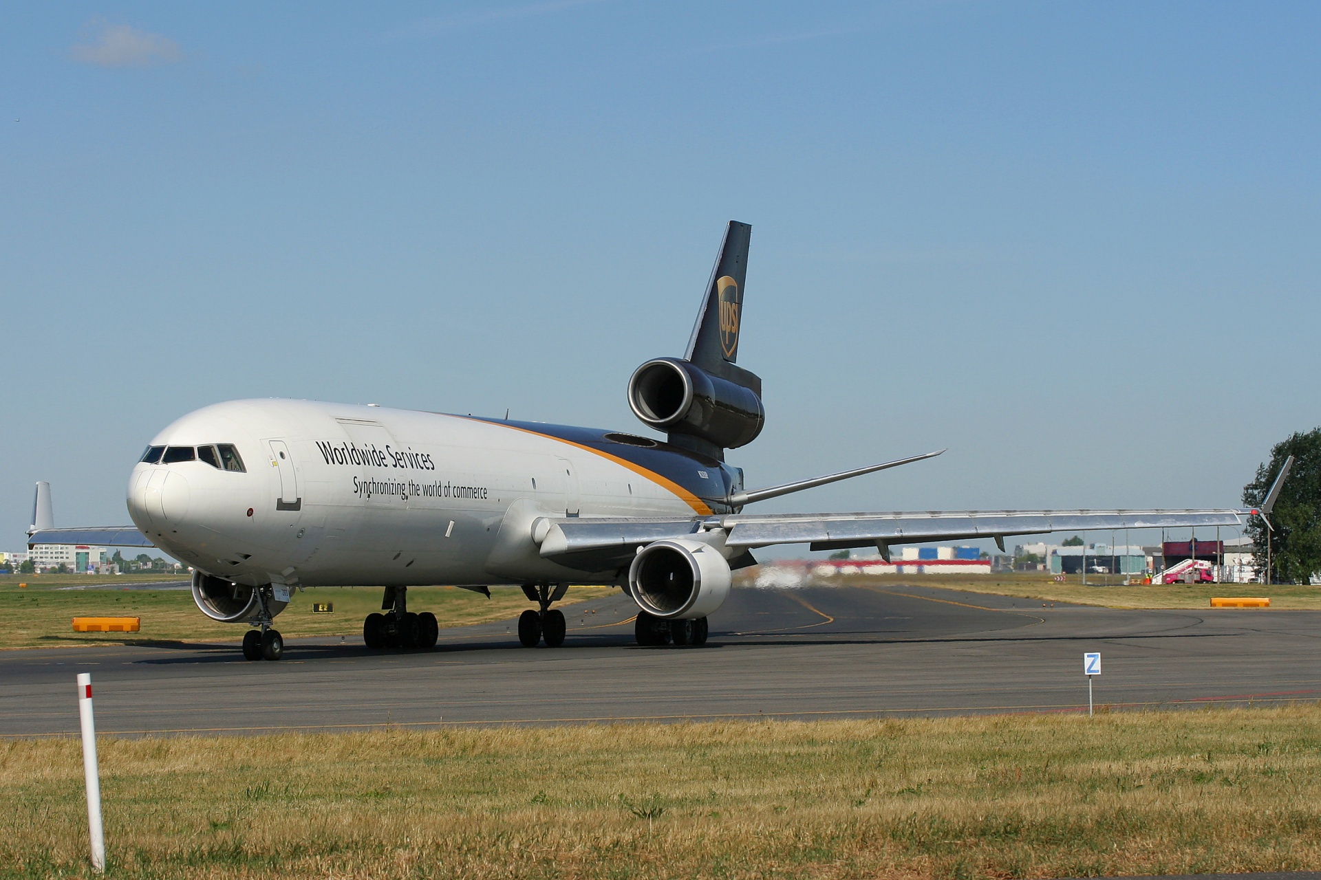 N283UP, United Parcel Service (UPS) Airlines (Samoloty » Spotting na EPWA » McDonnell Douglas MD-11F)
