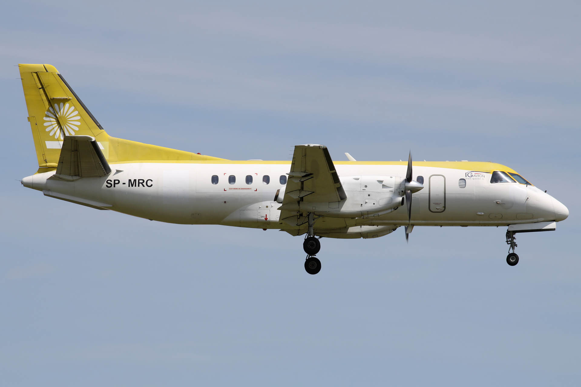 SP-MRC, SkyTaxi (Aircraft » EPWA Spotting » Saab 340 » 340A)