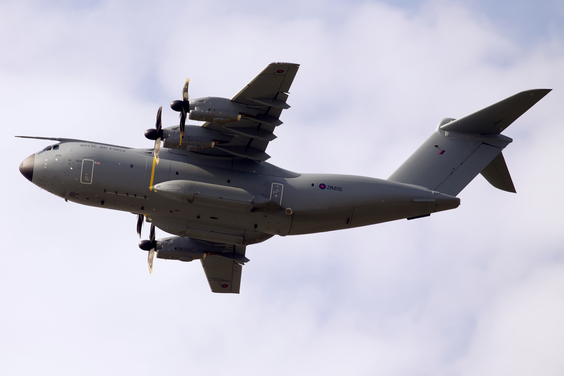 Airbus A400M Atlas, ZM405, Royal Air Force (Aircraft » EPWA Spotting » various)