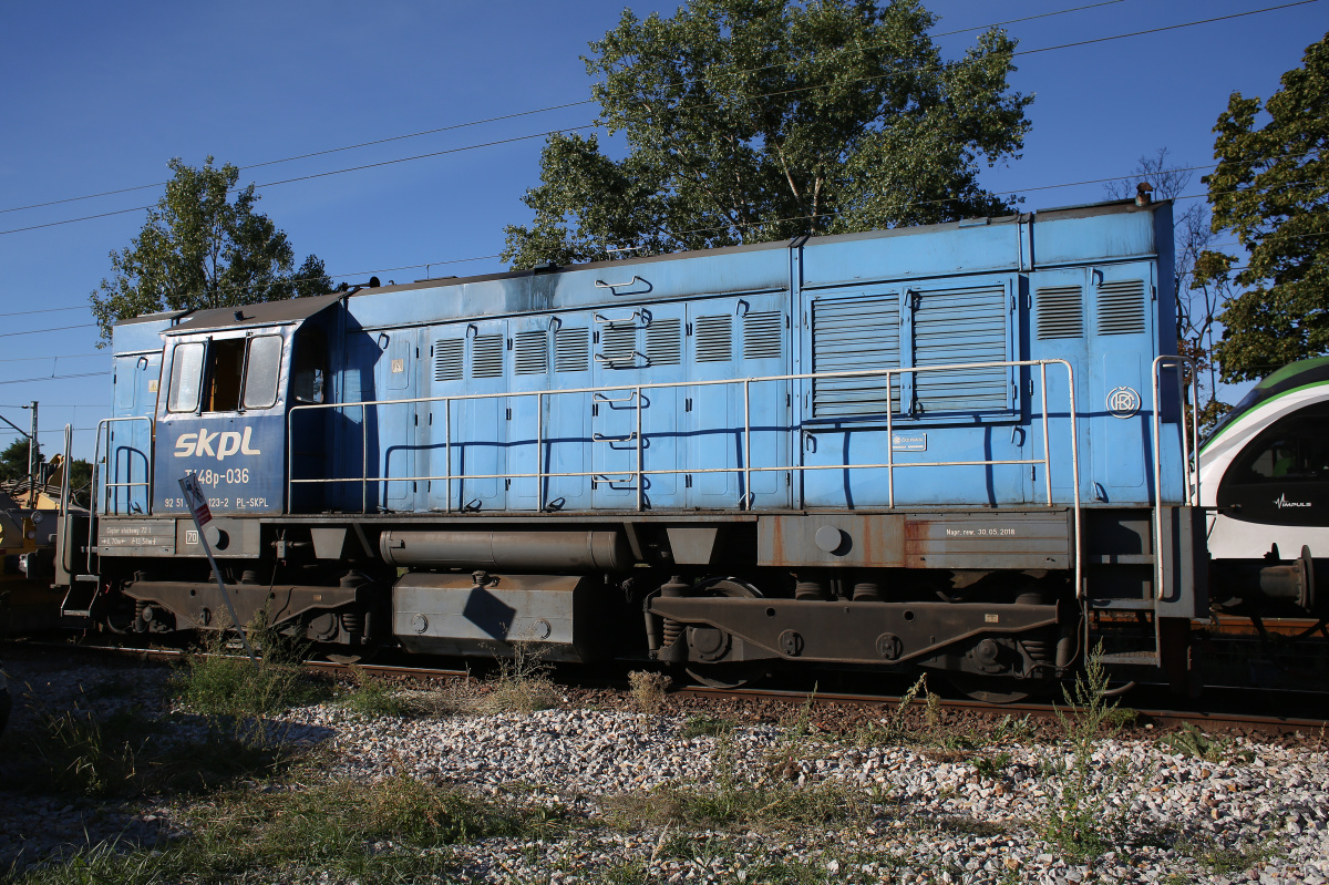 ČKD T448p-036 (Vehicles » Trains and Locomotives)