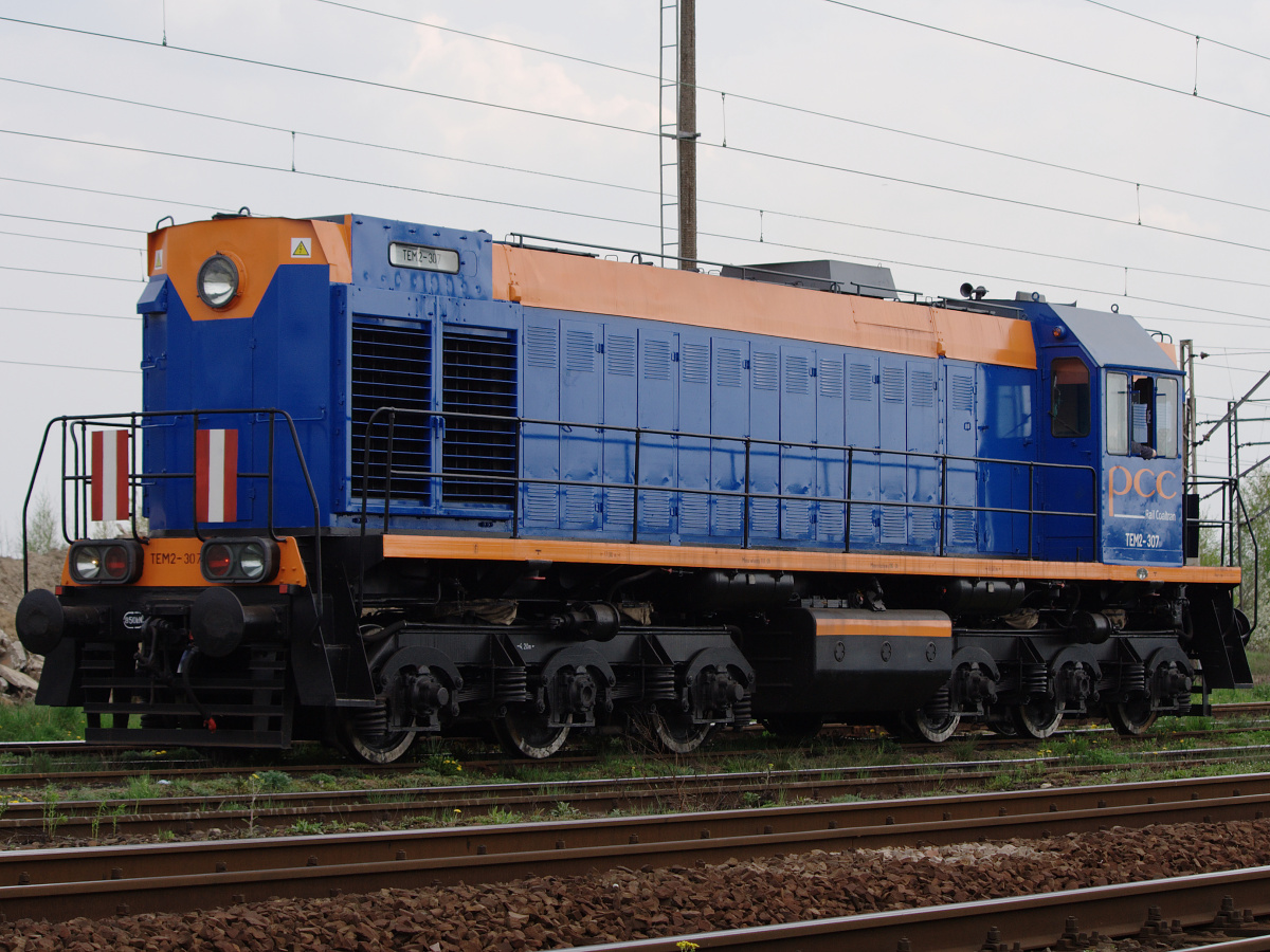 БМЗ/ЛТЗ (BMZ/LTZ) TEM2-307 (Pojazdy » Pociągi i lokomotywy)