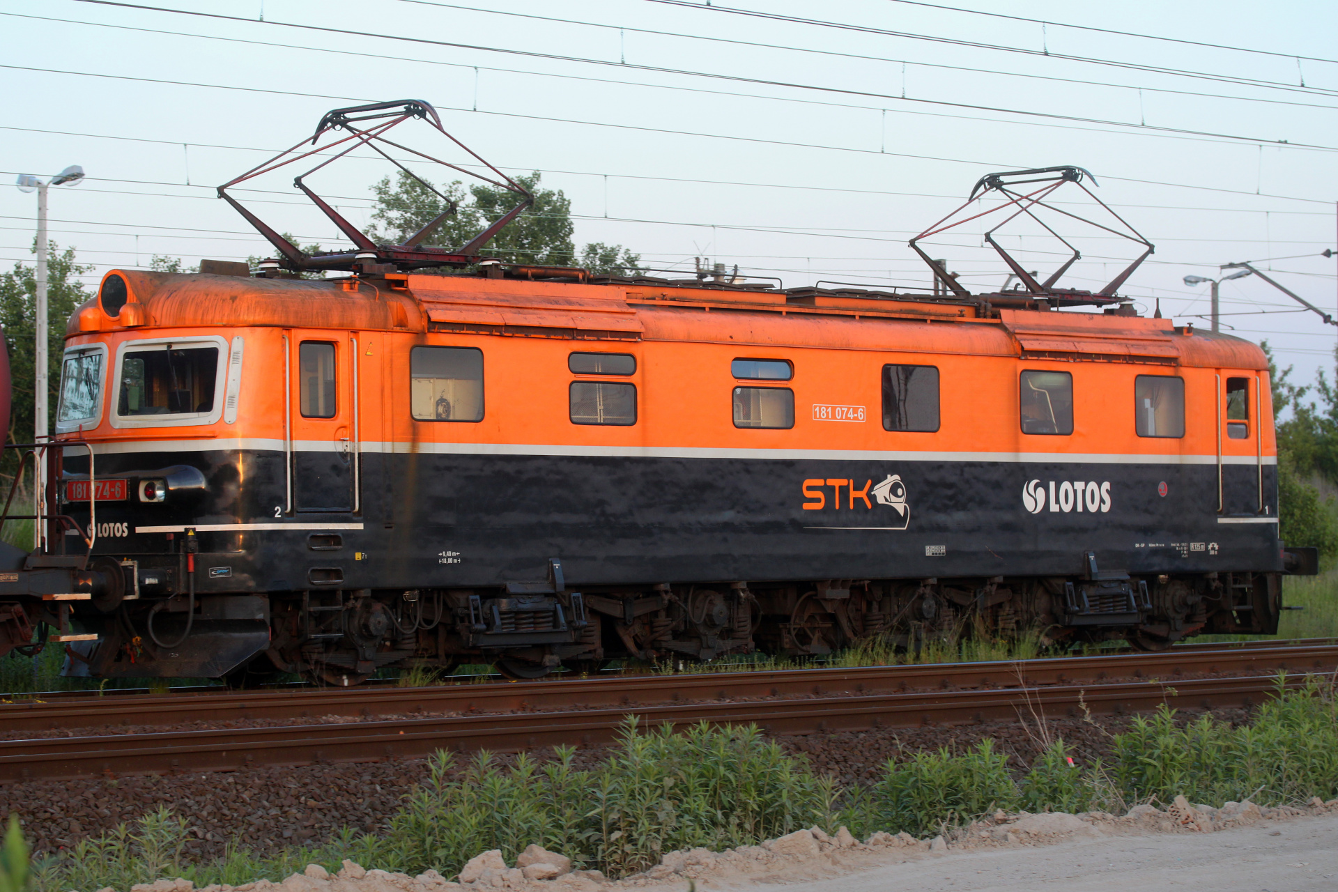Škoda 31E 181.074-6 (Pojazdy » Pociągi i lokomotywy)