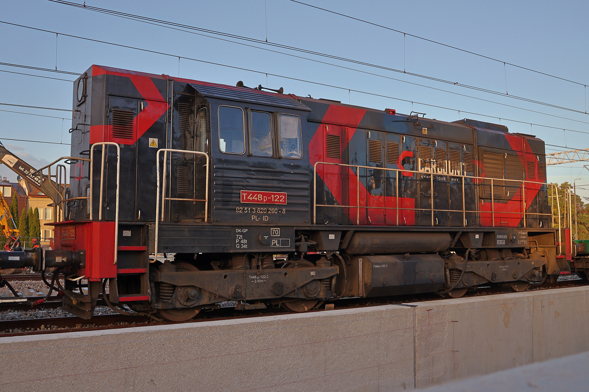 ČKD T448p-122 (Vehicles » Trains and Locomotives)