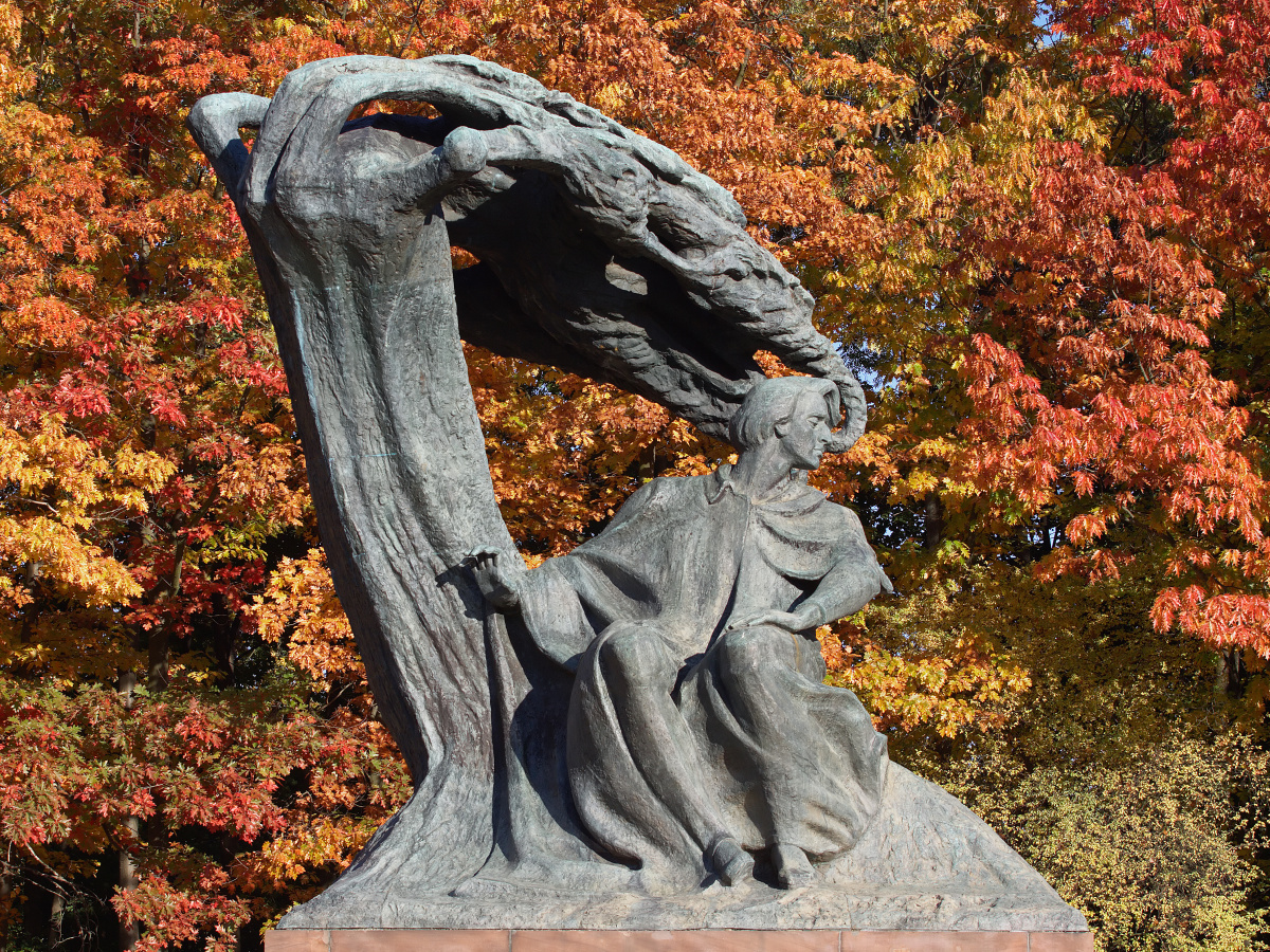 The Monument of Fryderyk Chopin