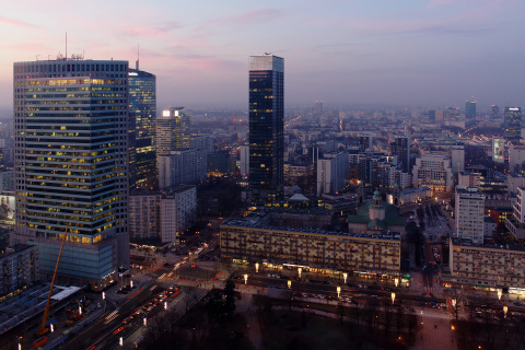 Warsaw Financial Center, Cosmopolitan and Świętokrzyska street