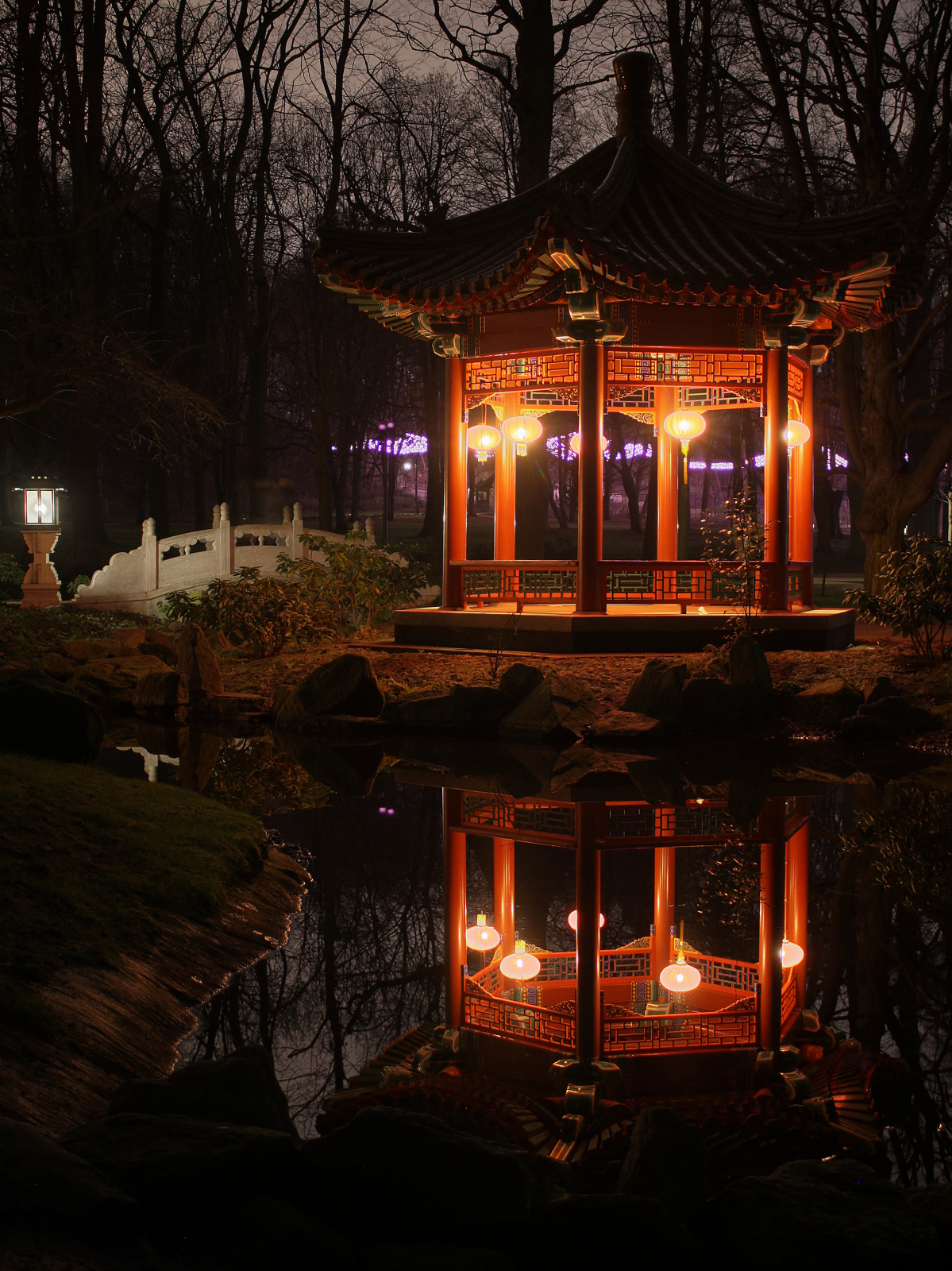 Chinese Garden at Łazienki Park (Warsaw)
