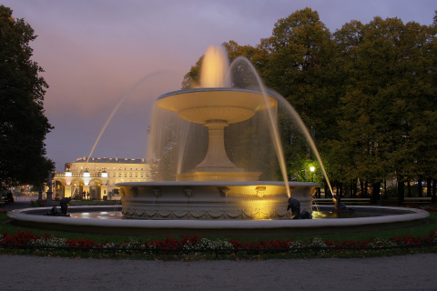 The Fountain at Saxon Garden