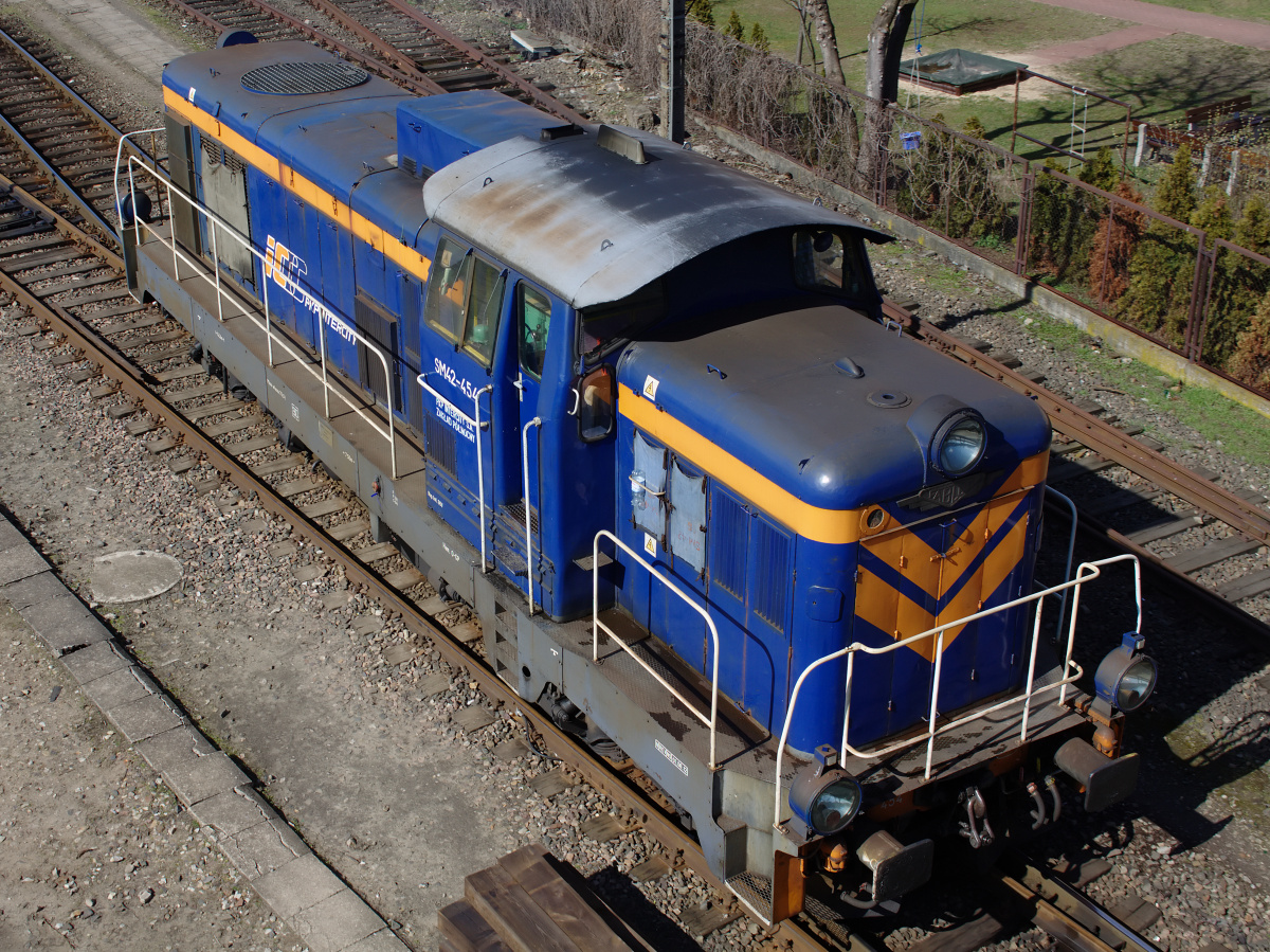 SM42-454 (Pojazdy » Pociągi i lokomotywy » Fablok Ls800 6D)