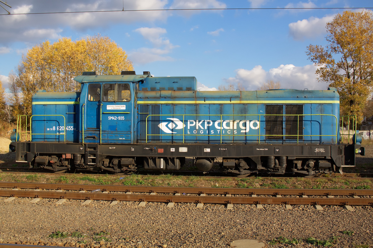 SM42-934 (Pojazdy » Pociągi i lokomotywy » Fablok Ls800 6D)
