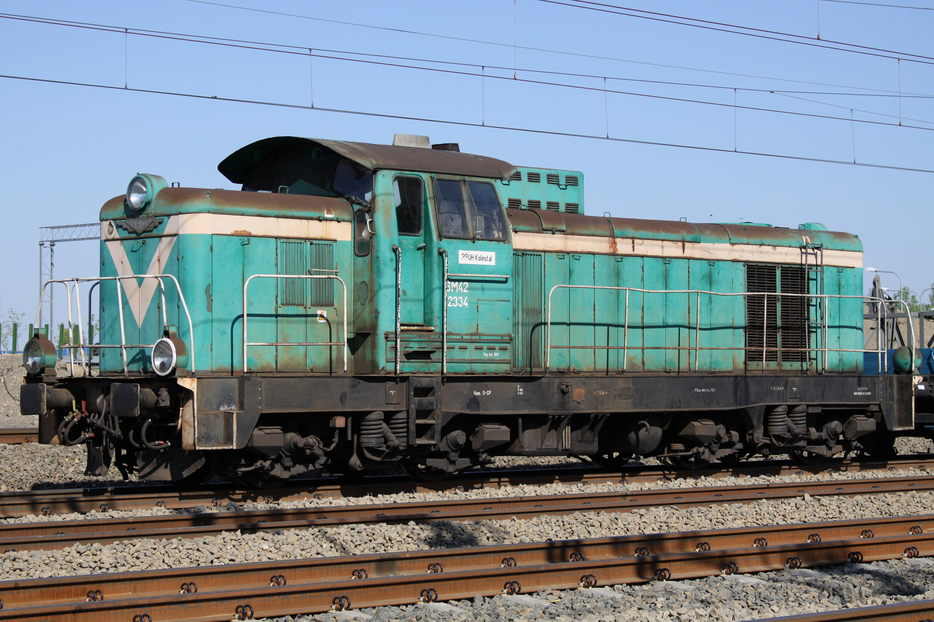 SM42-2334 (Pojazdy » Pociągi i lokomotywy » Fablok 6D)