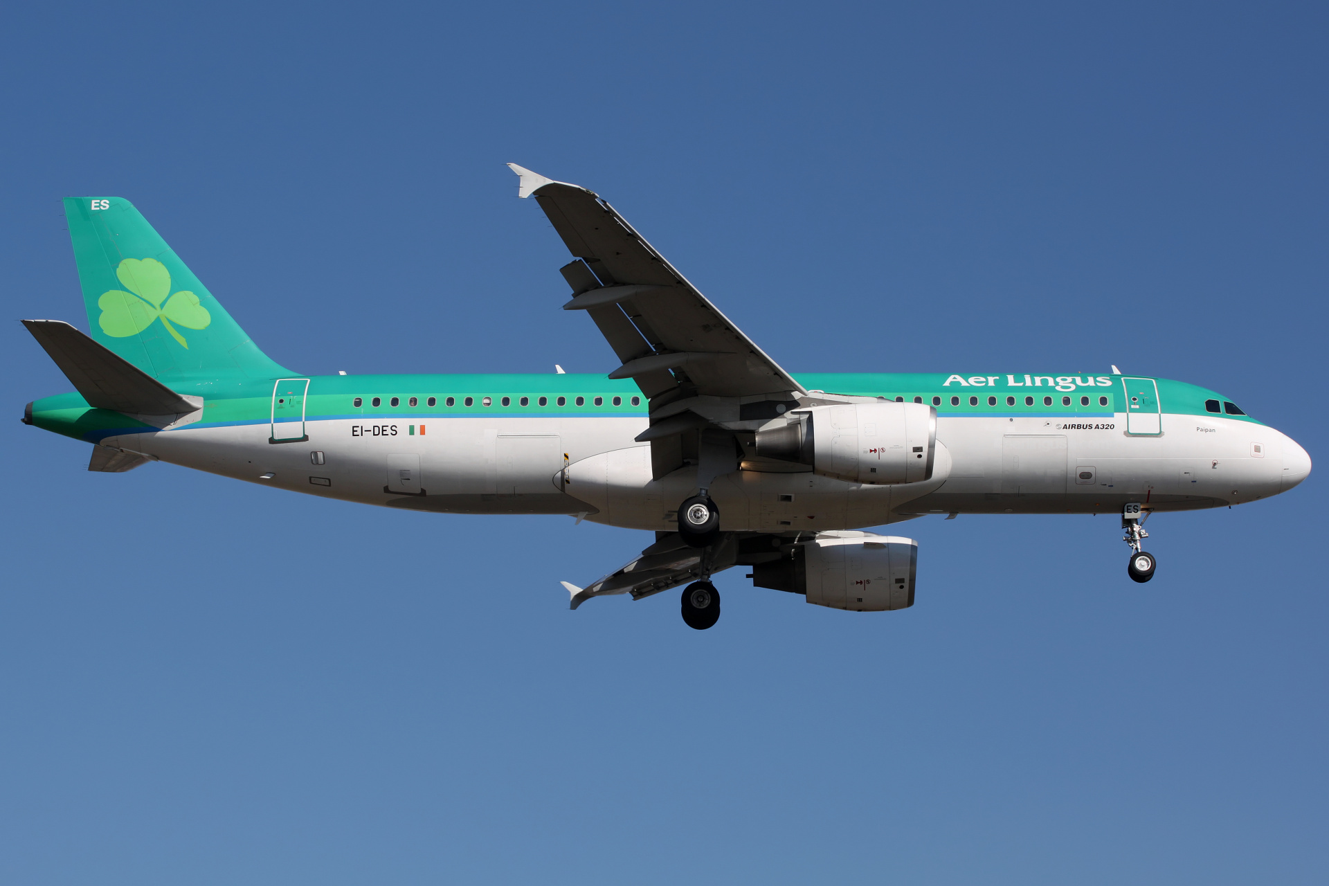 EI-DES (Aircraft » EPWA Spotting » Airbus A320-200 » Aer Lingus)