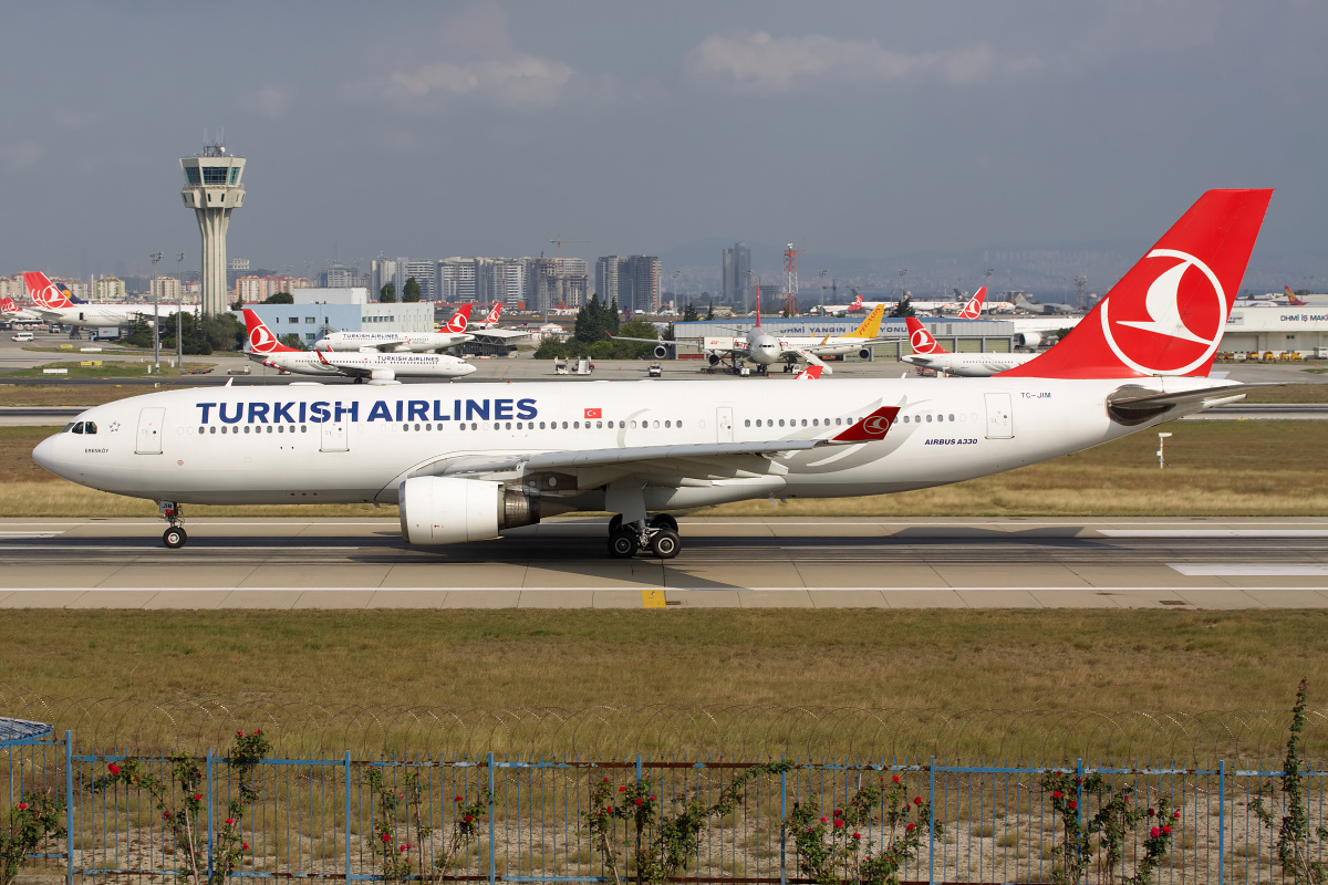 TC-JIM (Samoloty » Port Lotniczy im. Atatürka w Stambule » Airbus A330-200 » THY Turkish Airlines)