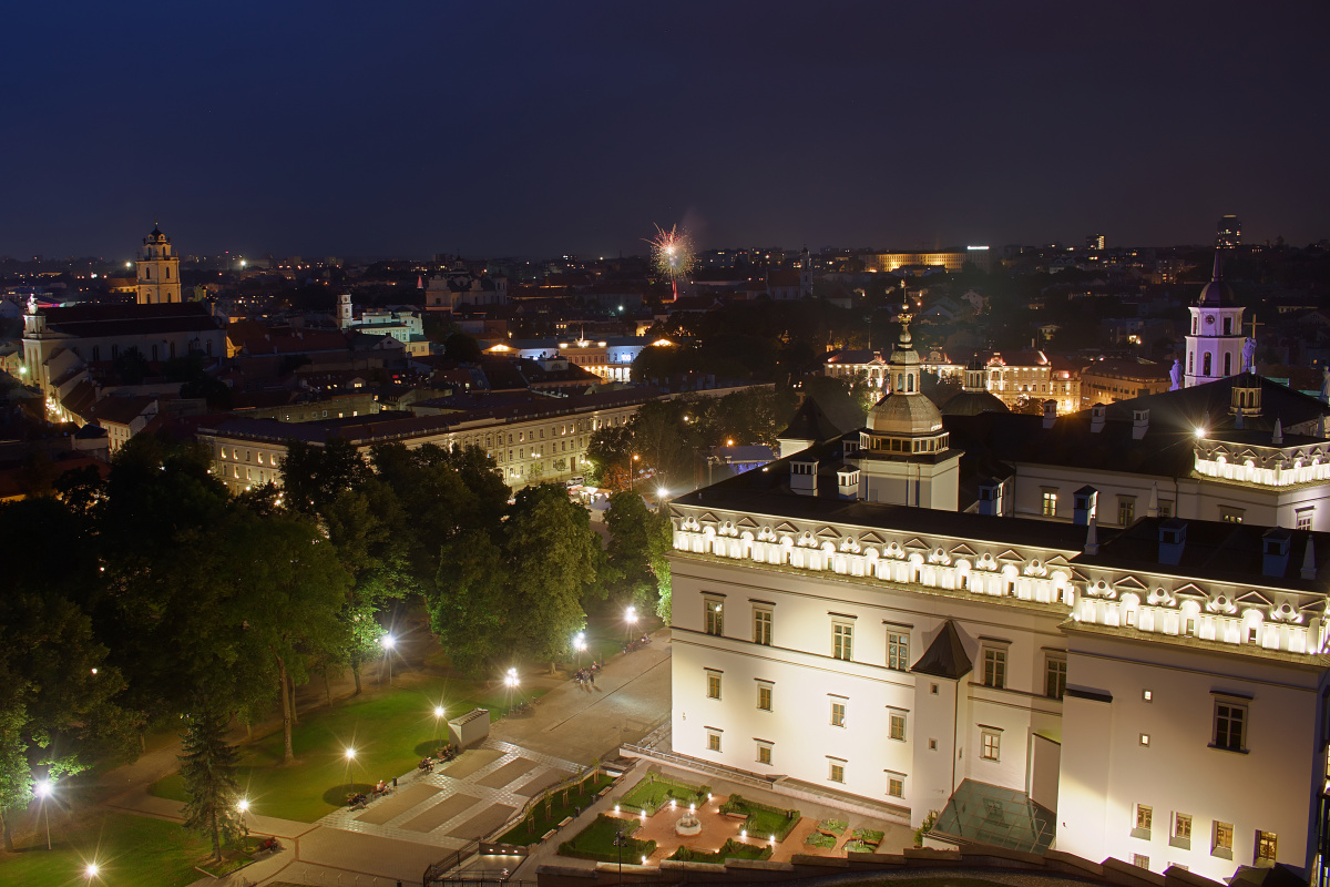 Old Town from Gediminas' Castle (Travels » Vilnius)