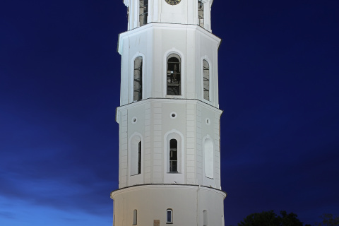 Bell Tower At Night