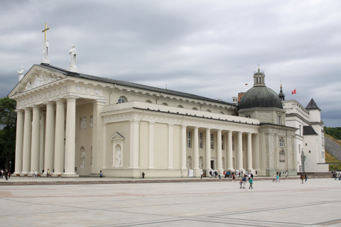 Cathedral Square and Cathedral Basilica of St Stanislaus and St Ladislaus of Vilnius
