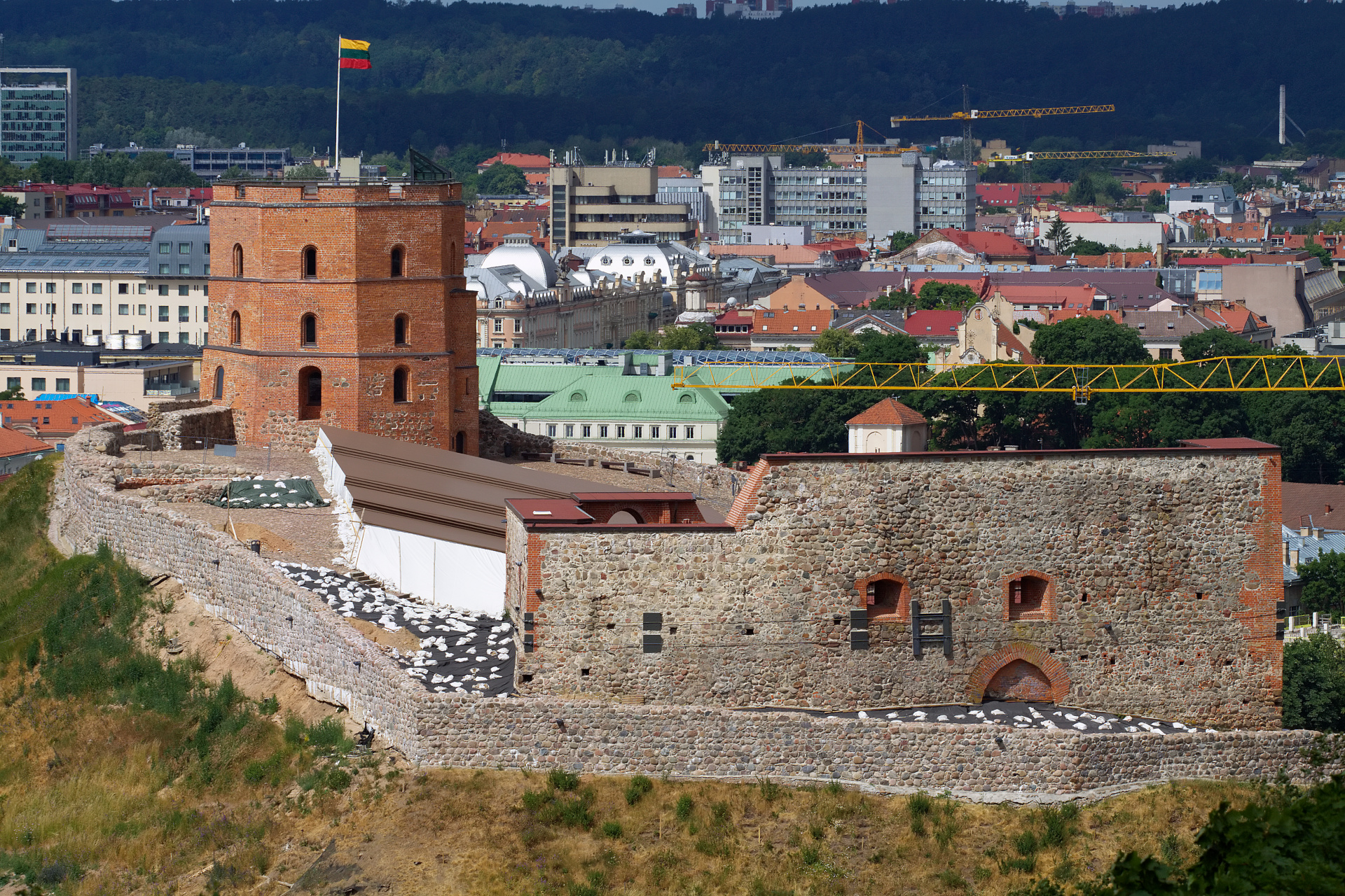 Gediminas' Castle remains (Travels » Vilnius)