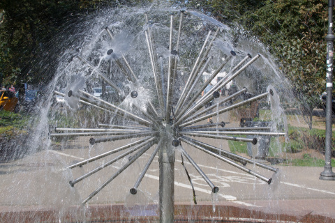 German Street Fountain
