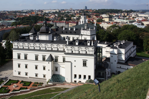 Palace of the Grand Dukes of Lithuania from Gediminas' Castle