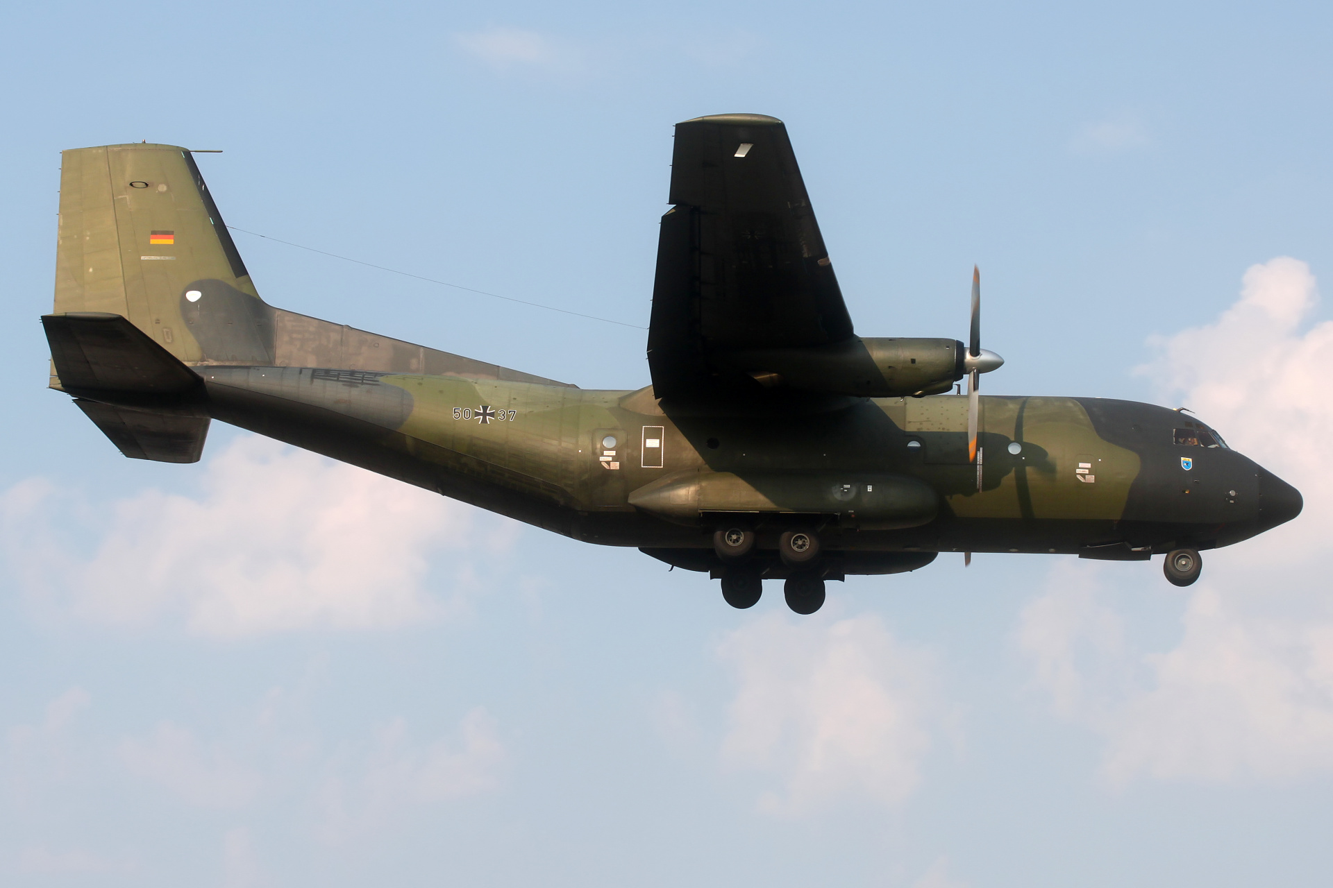 C-160D, 50+37, German Air Force (Luftwaffe) (Aircraft » EPWA Spotting » Transall C-160)