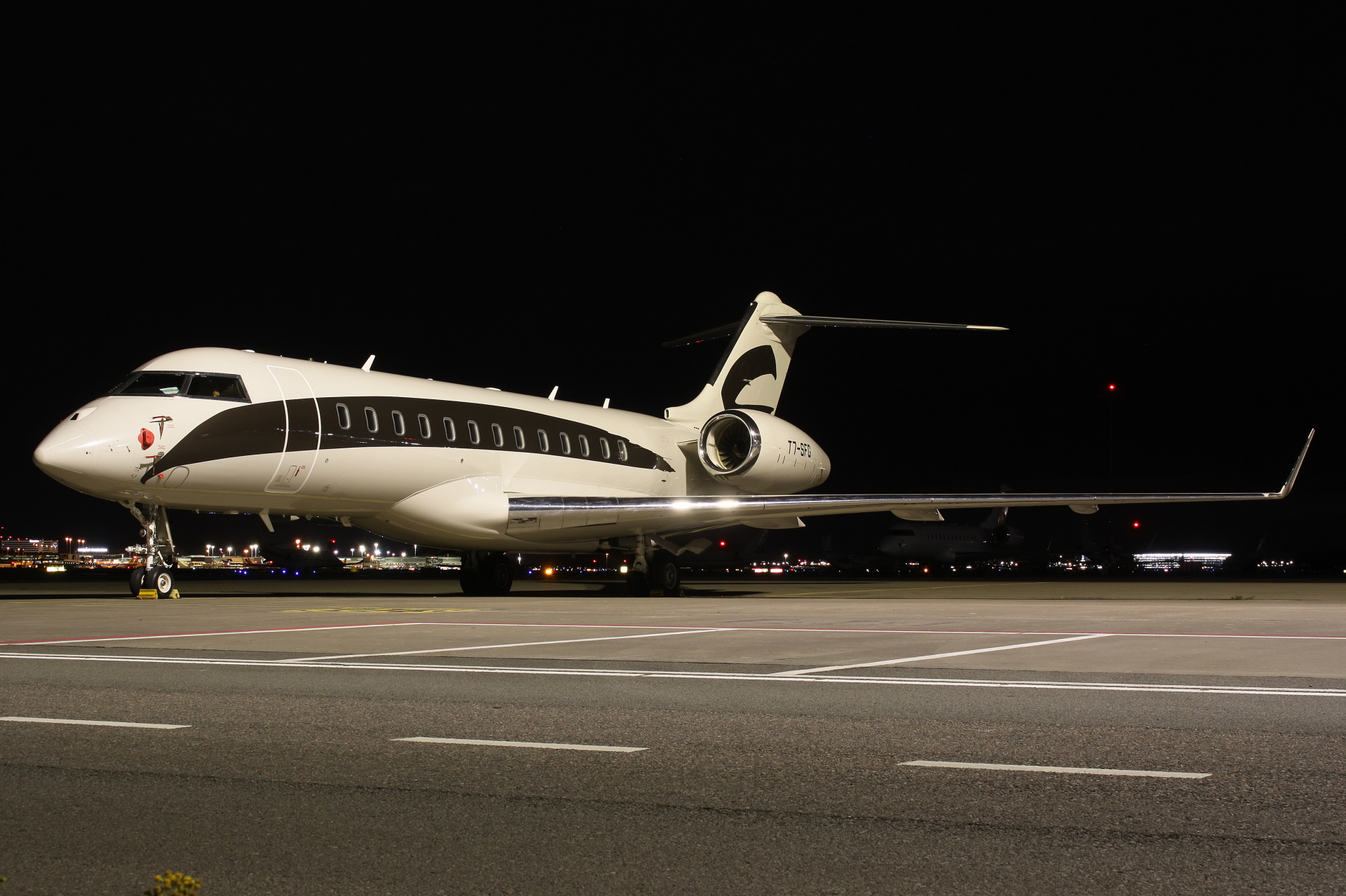 6000, T7-SFG, SPARFELL Luftfahrt (Aircraft » Schiphol Spotting » Bombardier BD-700 Global Express)