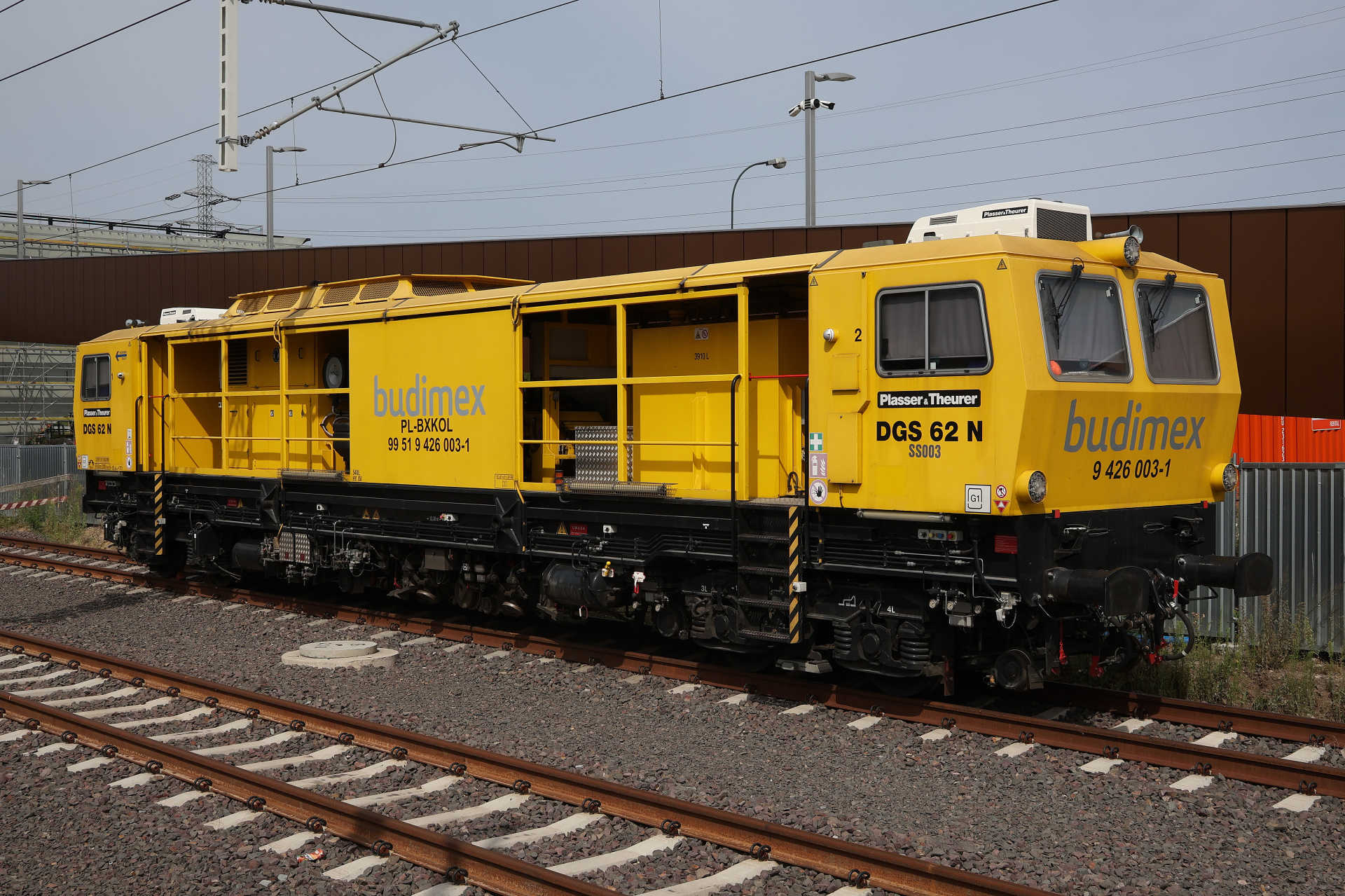 Plasser & Theurer DGS 62 N SS003 (Vehicles » Trains and Locomotives » Maintenance)