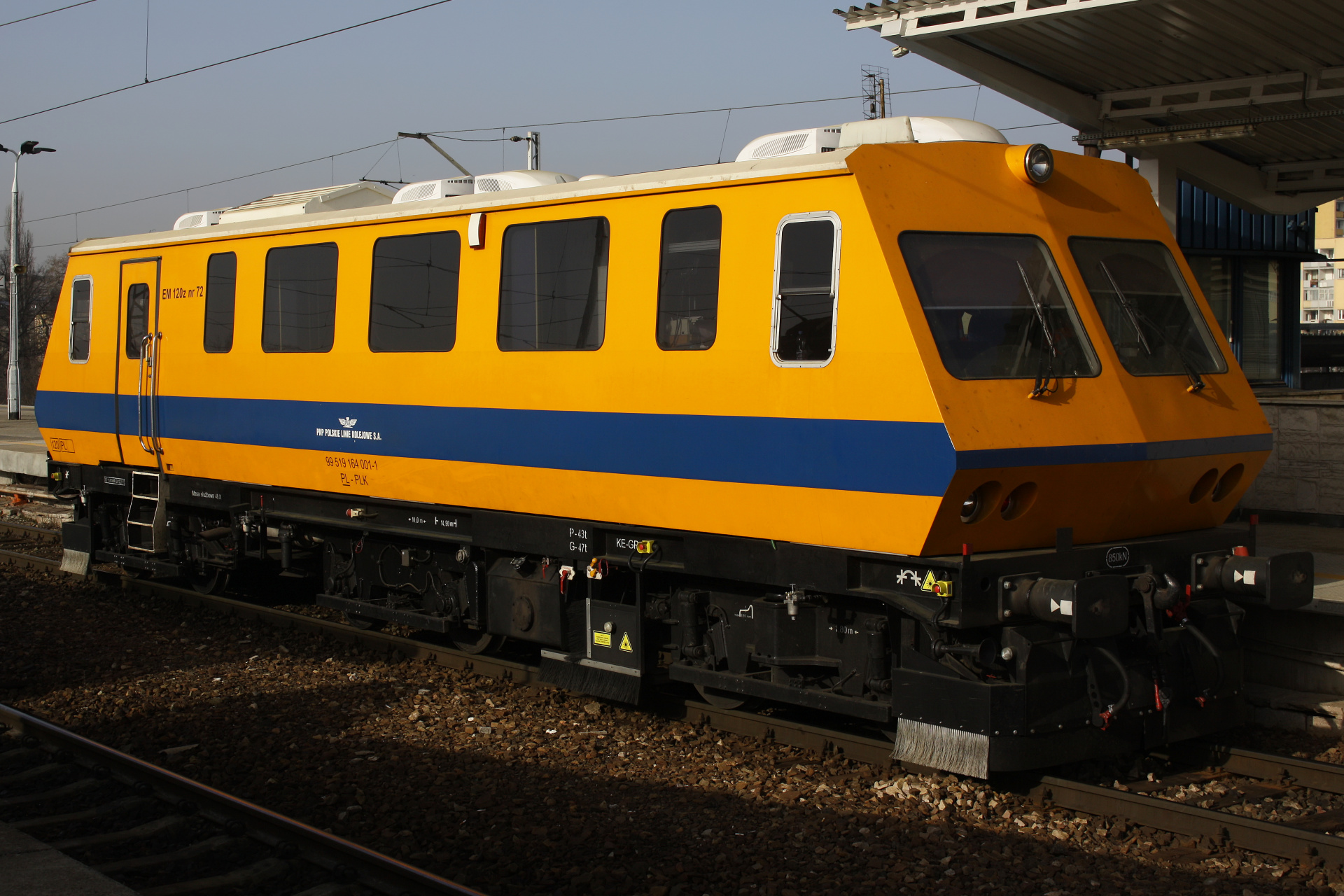 Plasser & Theurer EM120z-72 (Vehicles » Trains and Locomotives » Maintenance)