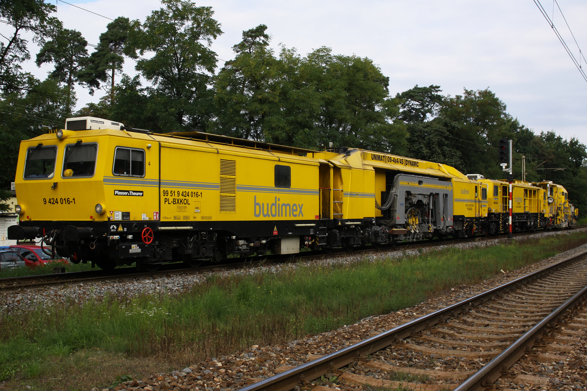Plasser & Theurer Unimat 09-4x4/4S Dynamic (Vehicles » Trains and Locomotives » Maintenance)
