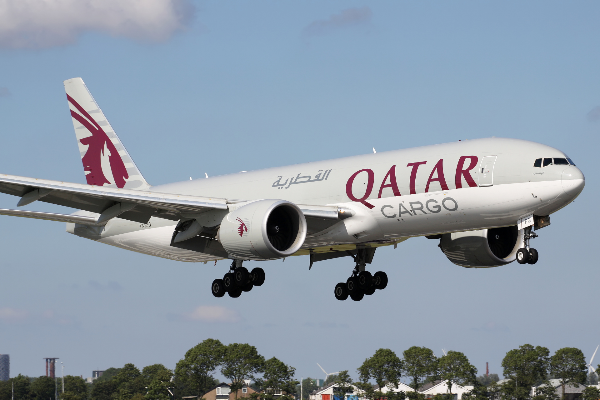 A7-BFG (Aircraft » Schiphol Spotting » Boeing 777F » Qatar Airways Cargo)
